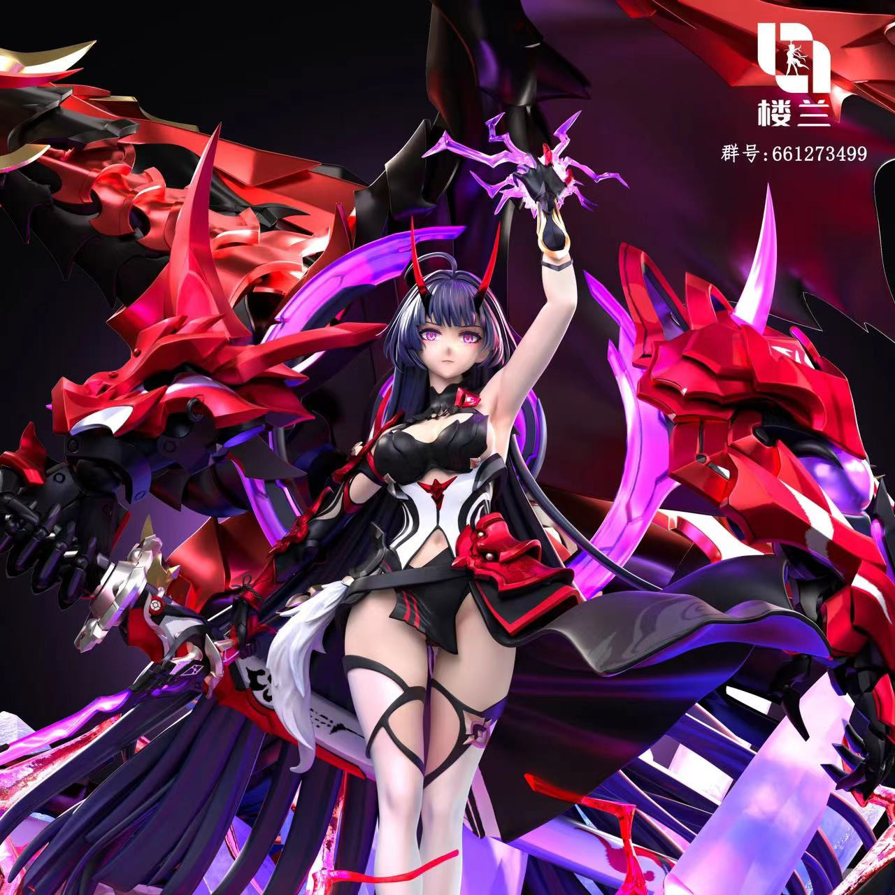 【Sold out】1/6 Scale Raiden Mei-Honkai Impact 3-LouLan Studio