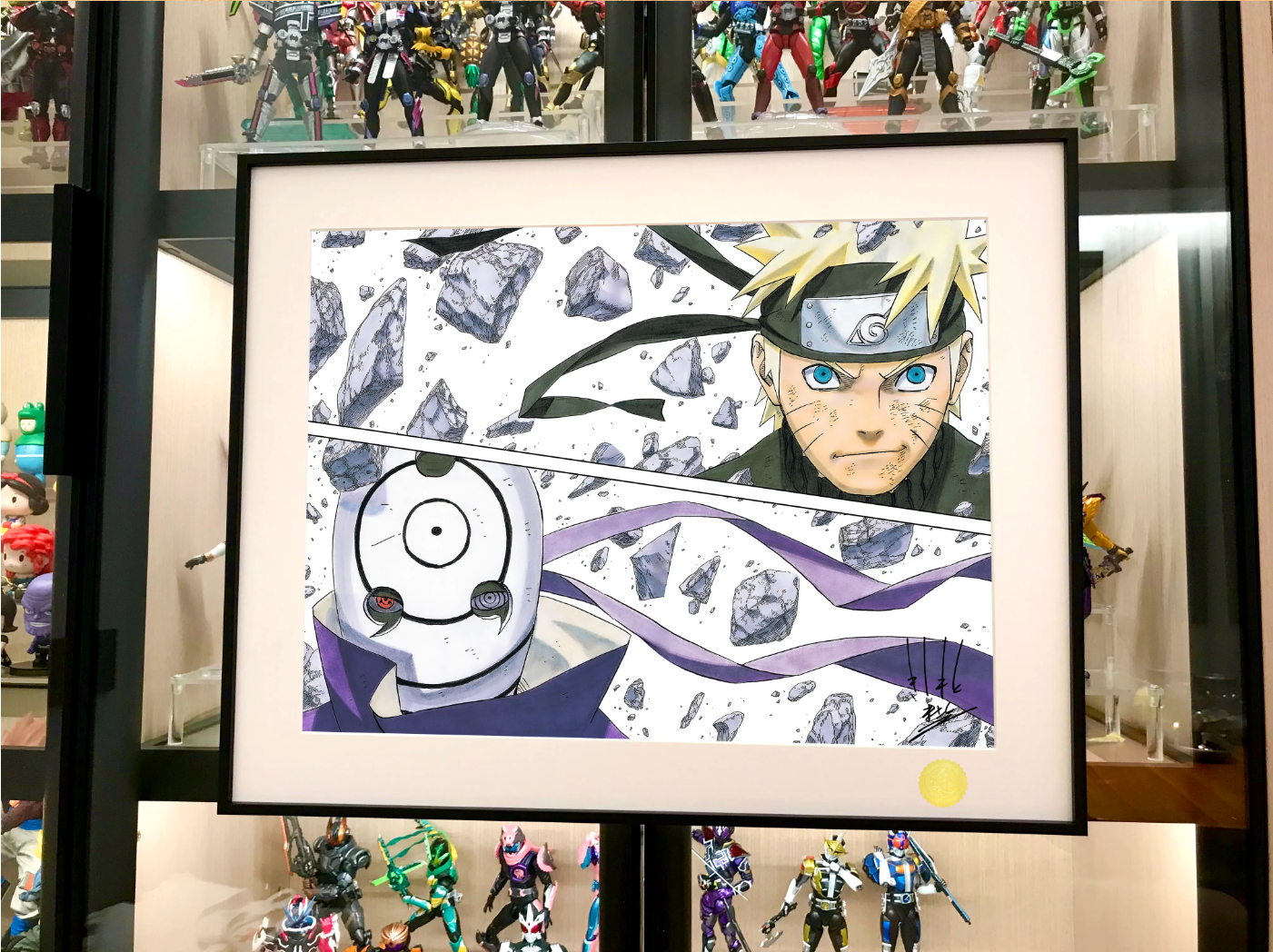 【Pre-sale】Decorative Painting of Uzumaki Naruto & Obito-XingKong Studio