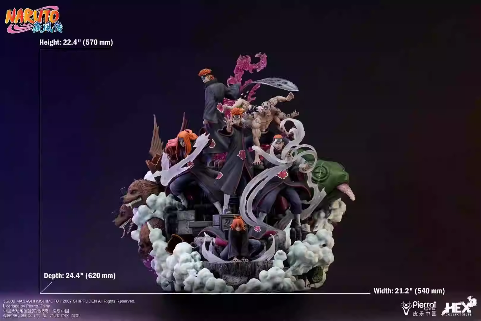 【Pre-sale】1/8 Scale Six Pain-HEX Collectibles Studio