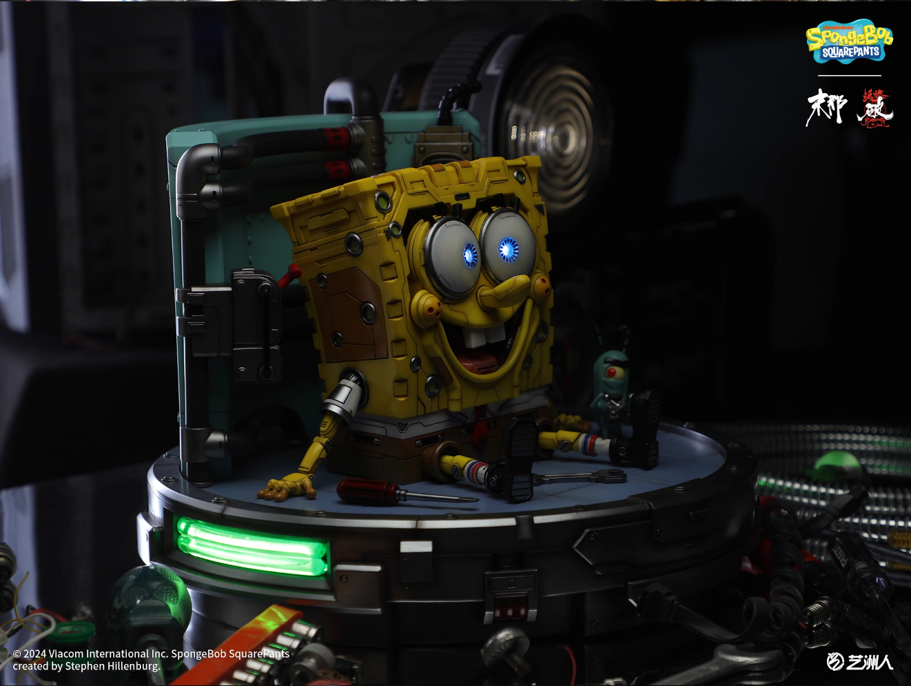 【Pre-sale】Mechanical SpongeBob SquarePants-SpongeBob SquarePants-MNHR Studio