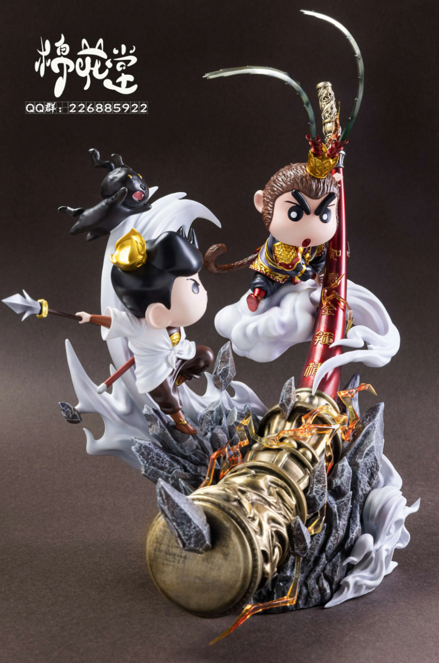 【Pre-sale】野原 しんのすけ Cos WuKong VS Erlang God-Crayon Shin-chan-MianHuaTang Studio