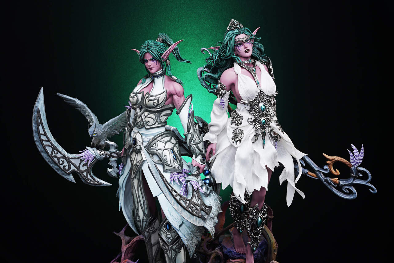 【Pre-sale】1/5 Scale Tyrande Whisperwind-Other series-Four Horsemen Studio