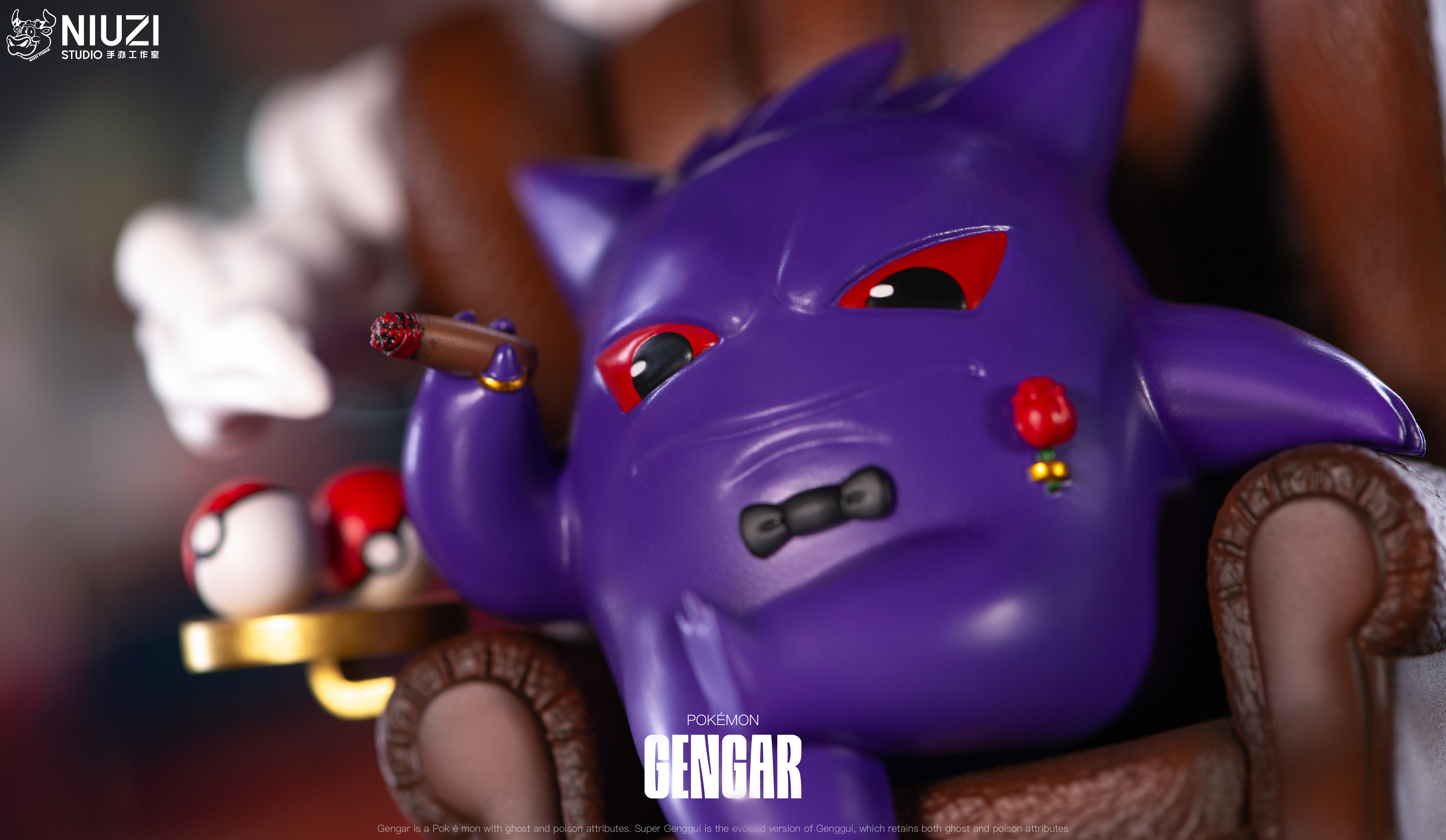 【Pre-sale】Godfather Gengar-Pokemon-NIUZI Studio