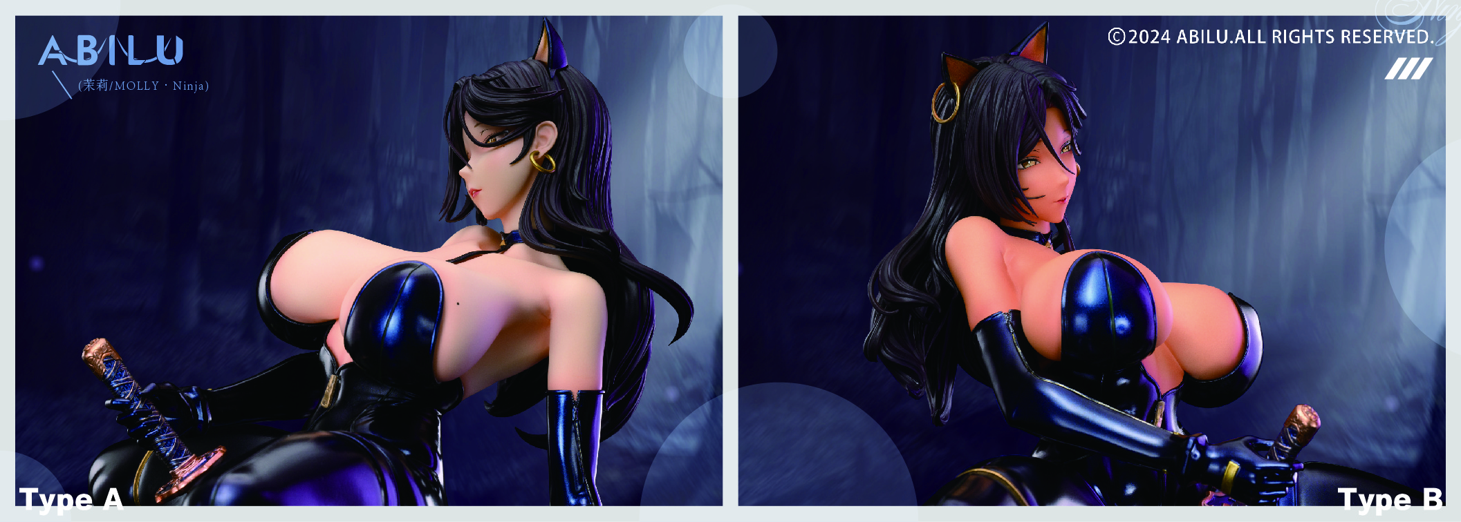 【Pre-sale】1/4 Scale Molly Ninja-Other series-ABILU Studio