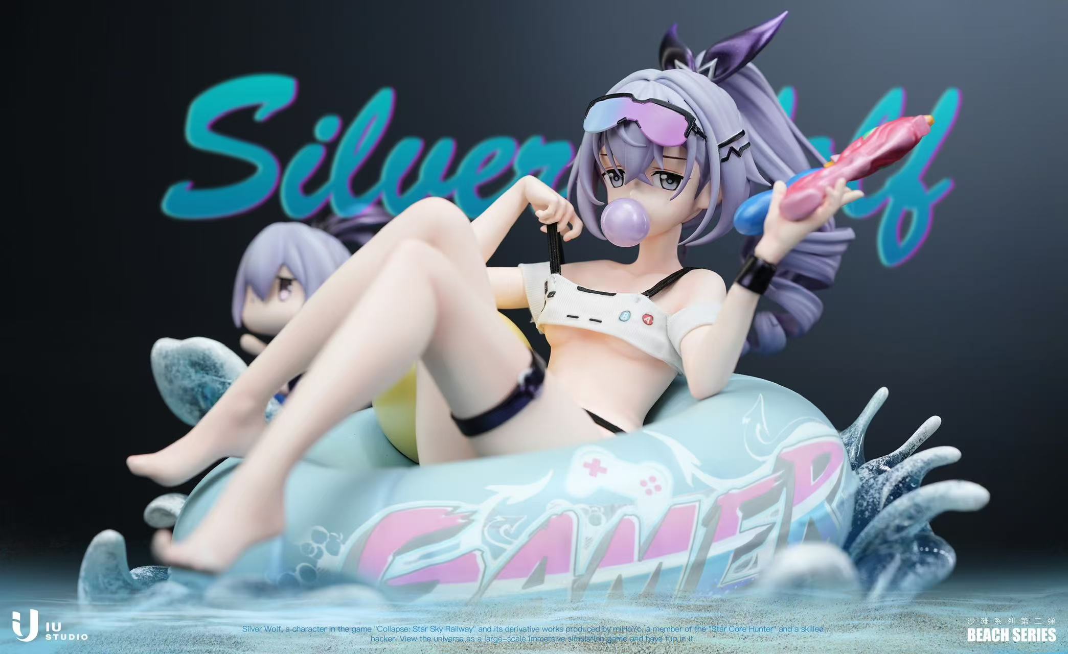 【Pre-sale】1/6 Scale Swimming Suit Silver Wolf-Honkai: Star Rail-IU Studio