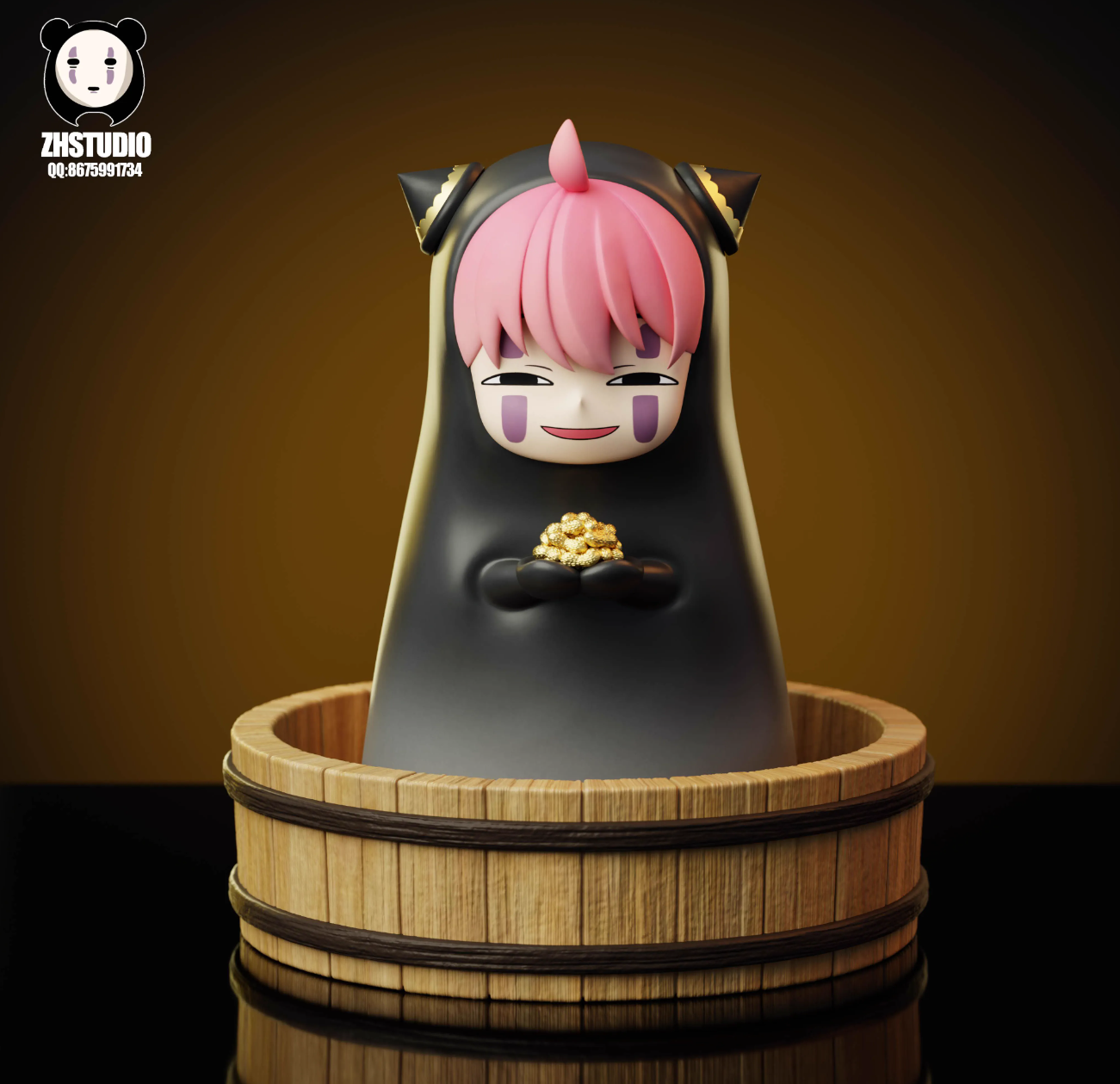 【Sold out】No-Face Anya Forger-ZhengHuo Studio