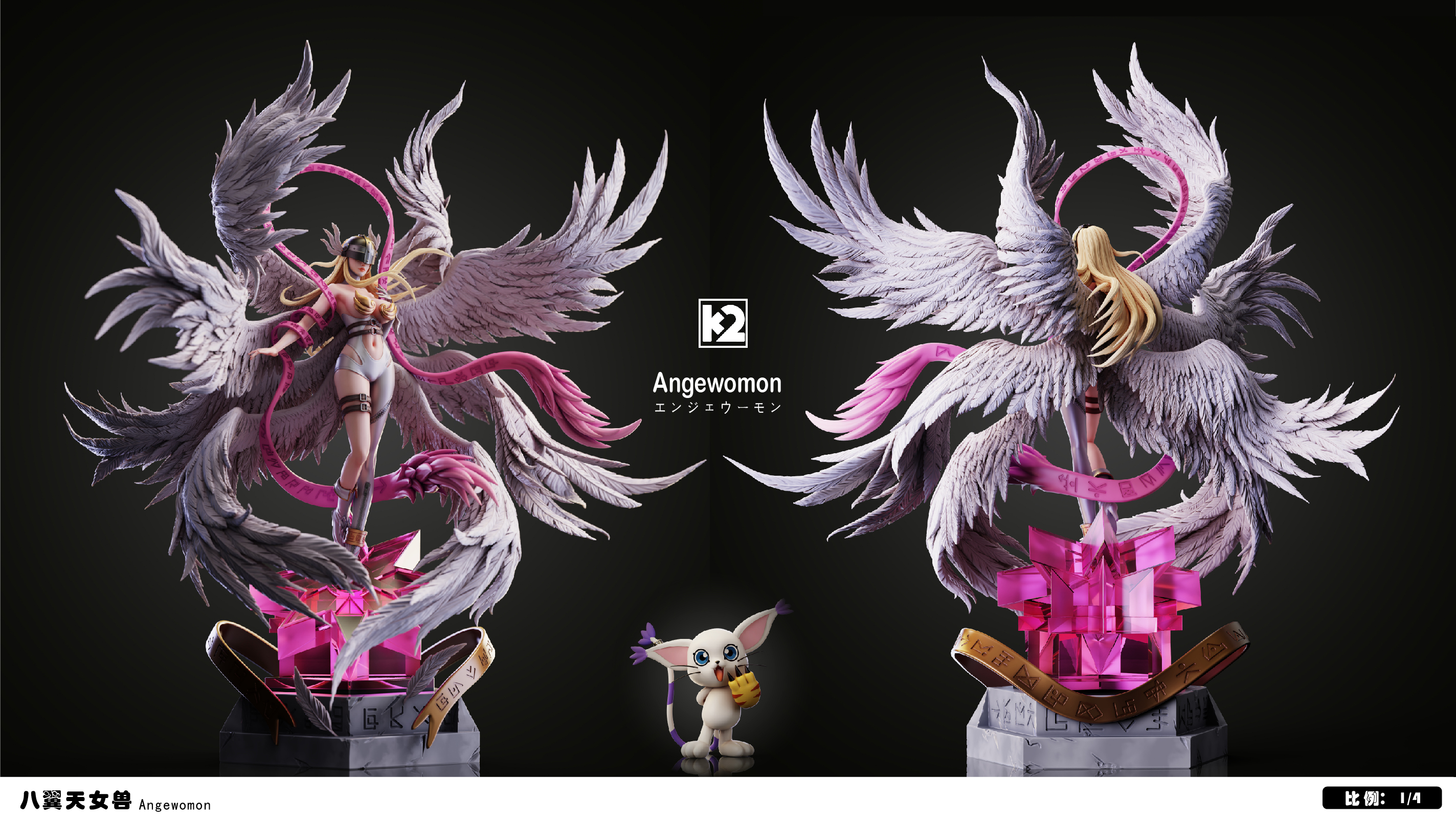 【Pre-sale】1/4 Scale Angewomon-Digimon Adventure-K2 Studio