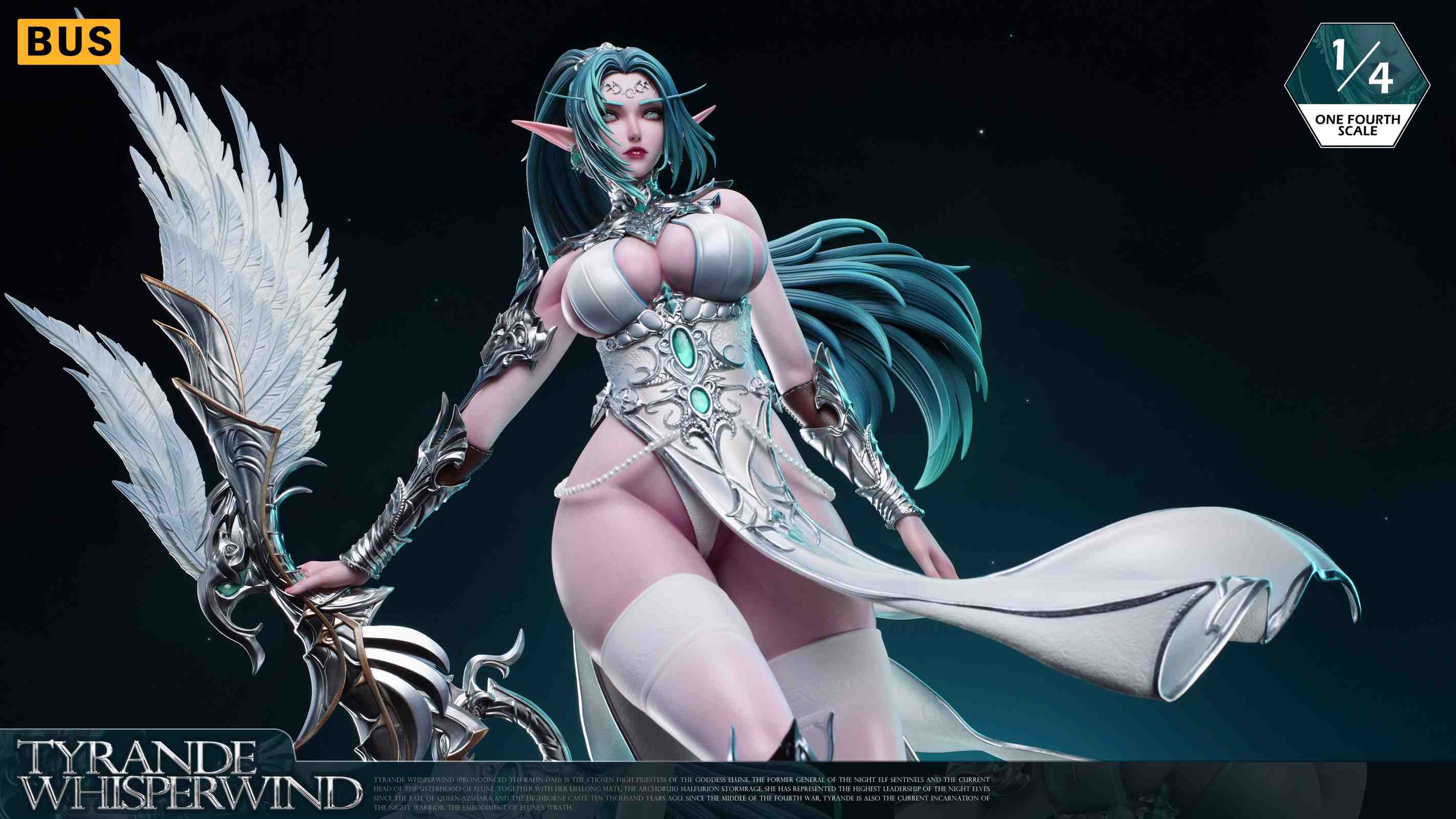 【Pre-sale】1/4 Scale Tyrande Whisperwind-World of Warcraft-BUS Studio