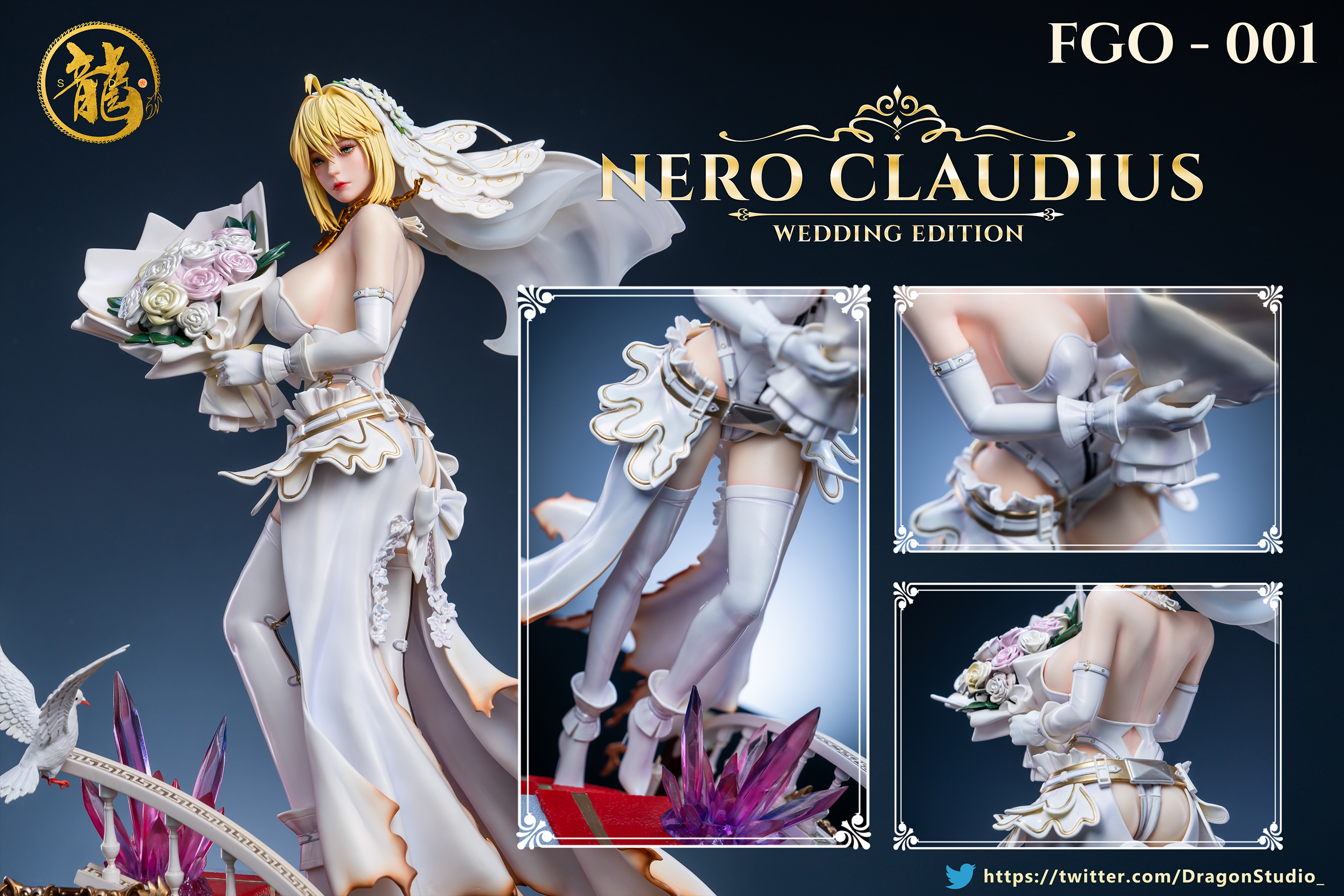 【Pre-sale】1/4 Scale Wedding Dress Nero 001-Fate/Grand Order-Dragon Studio