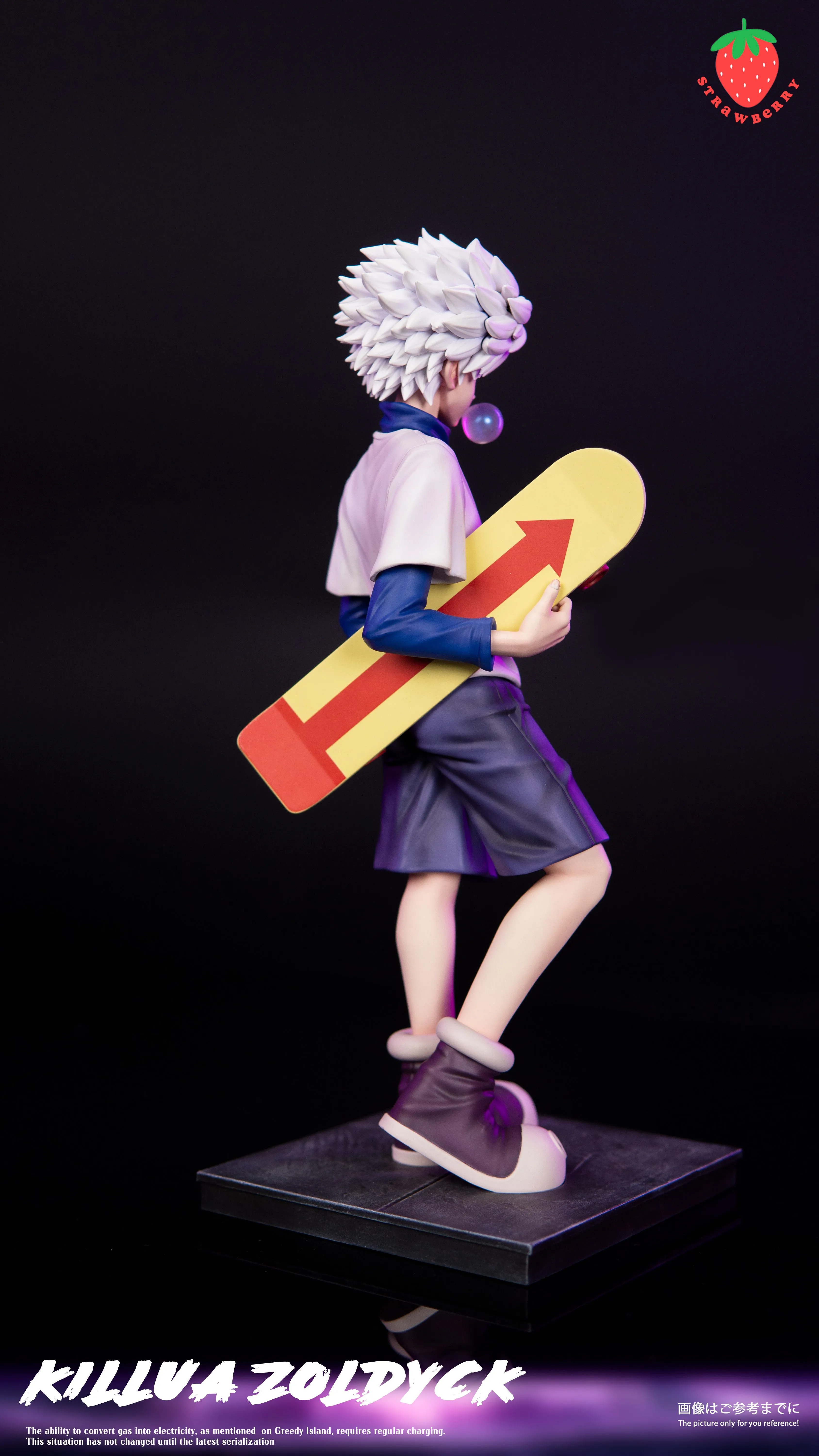 【Pre-sale】1/6 Scale Skateboard Killua Zoldyck-HUNTER X HUNTER-Strawberry Studio