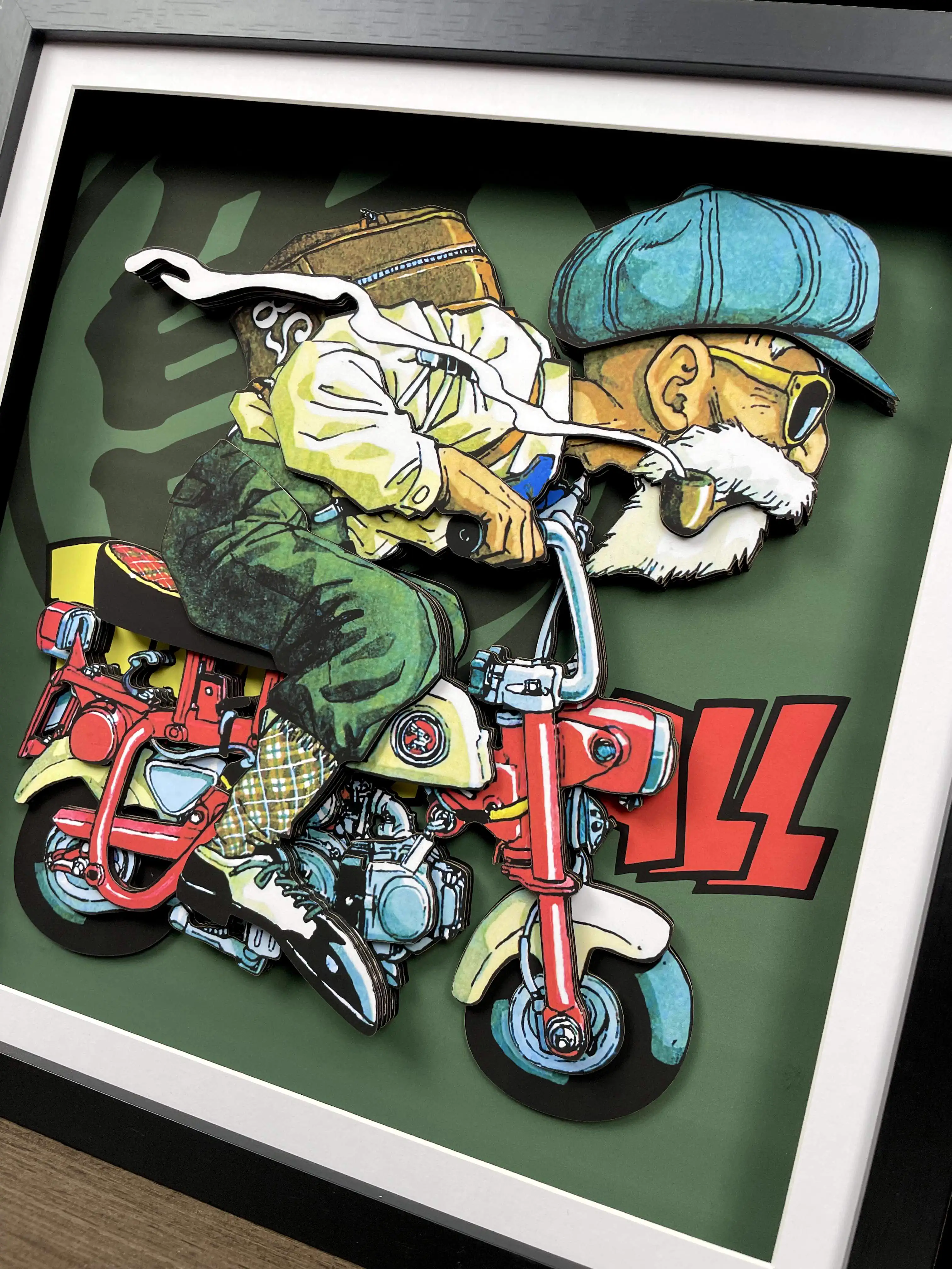 【In stock】Decorative Painting of Bicycle-MMJ Studio