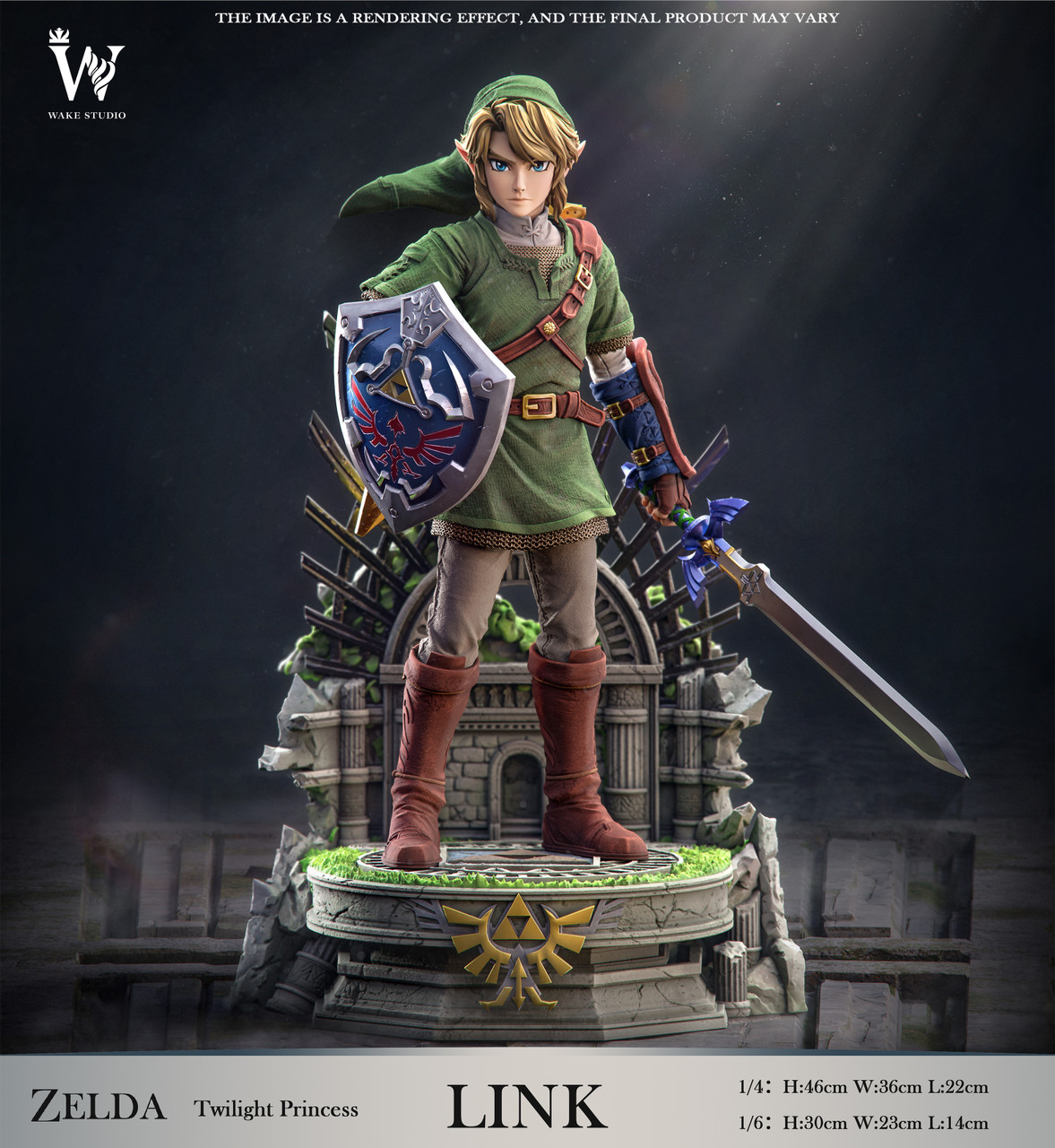 【Sold out】1/4 & 1/6 Scale Link-The Legend of Zelda-Wake Studio