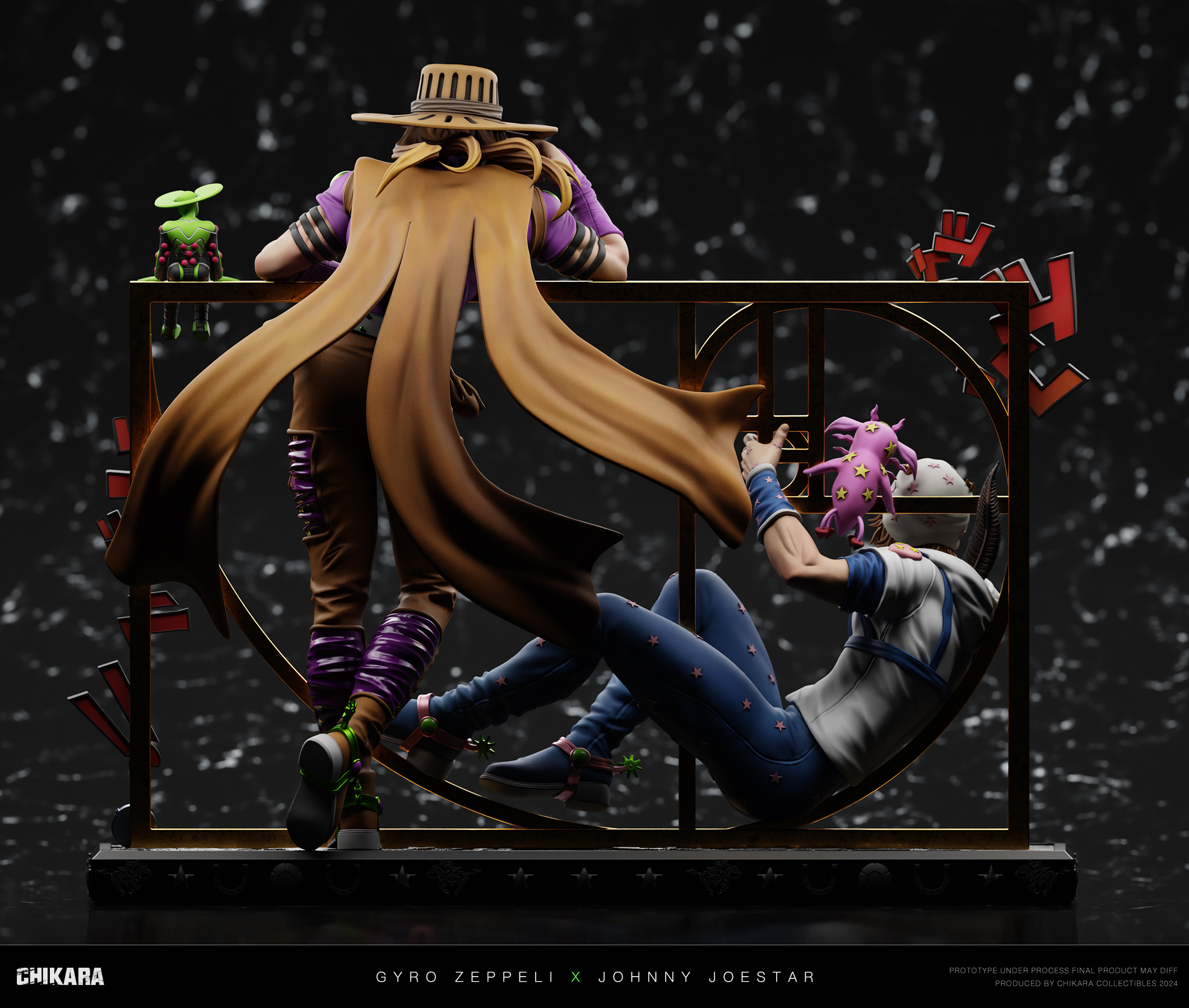 【Sold out】Gyro·Zeppeli & Johnny Joestar-JoJo's Bizarre Adventure-CHIKARA STUDIO