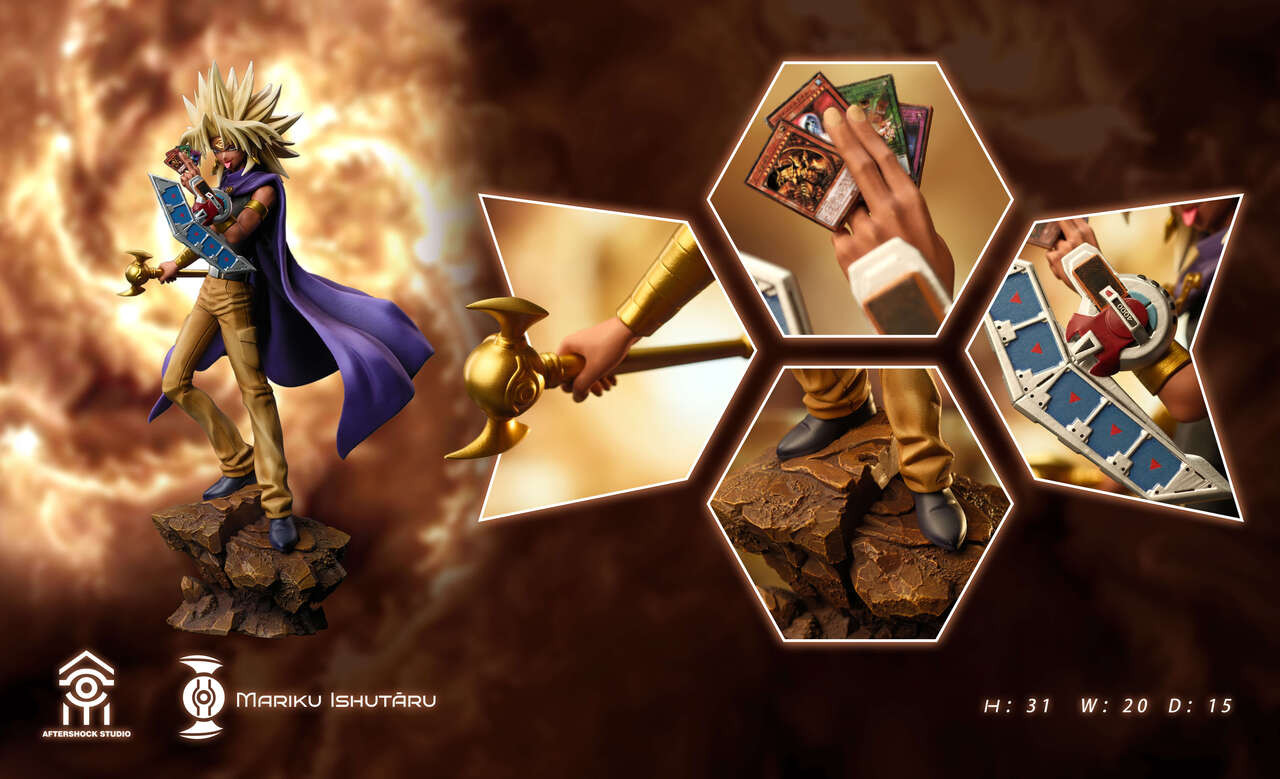 【Pre-sale】The Winged Dragon of Ra & Marik Ishtar-Yu-Gi-Oh! Duel Monsters-Aftershock Studio