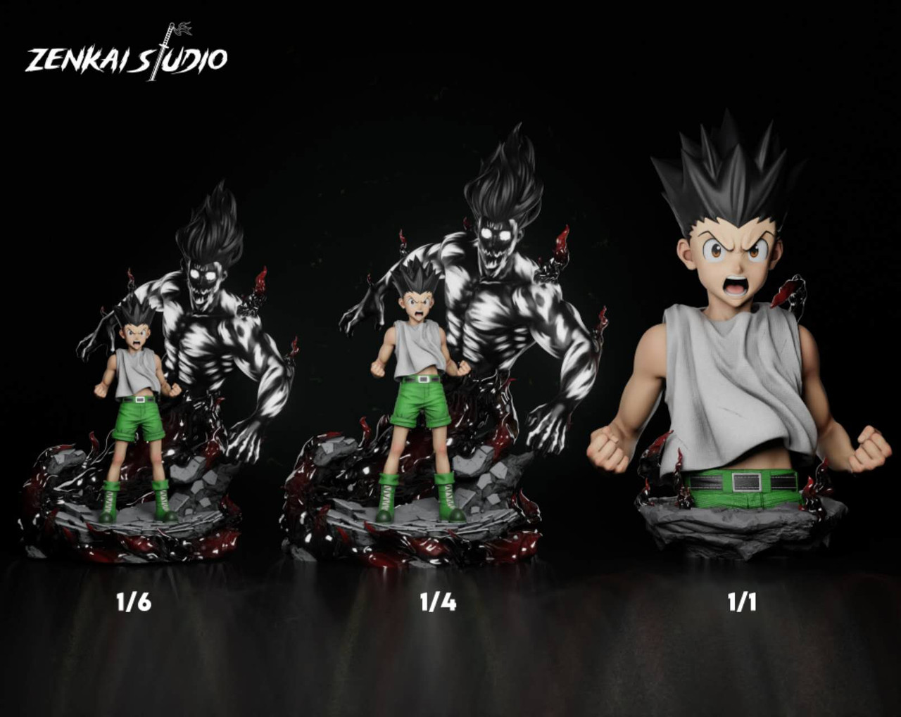 【Pre-sale】1/6, 1/4 & 1/1 Scale Gon Freecss-HUNTER X HUNTER-ZENKAI Studio