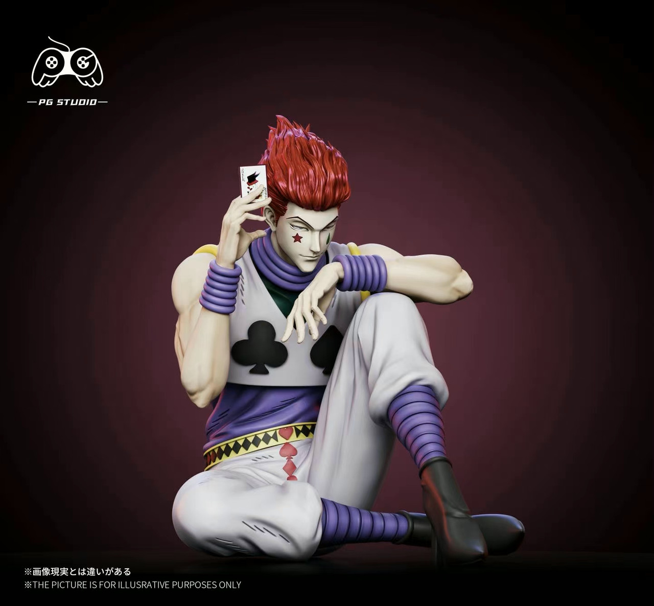 【Pre-sale】Sitting HISOKA-HUNTER×HUNTER-PG Studio