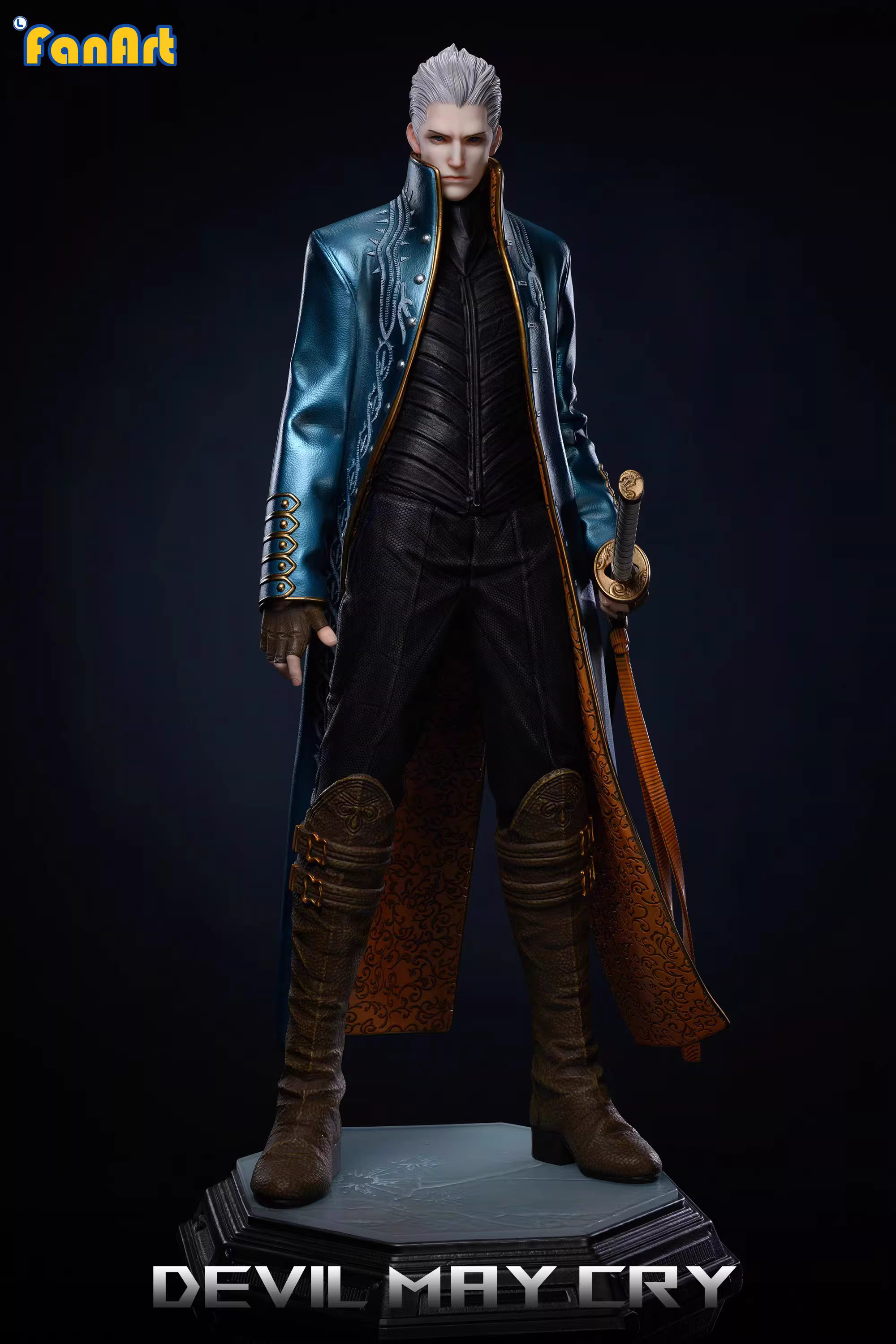 【Pre-sale】1/3 Scale Vergil-Devil May Cry-Fanart Studio