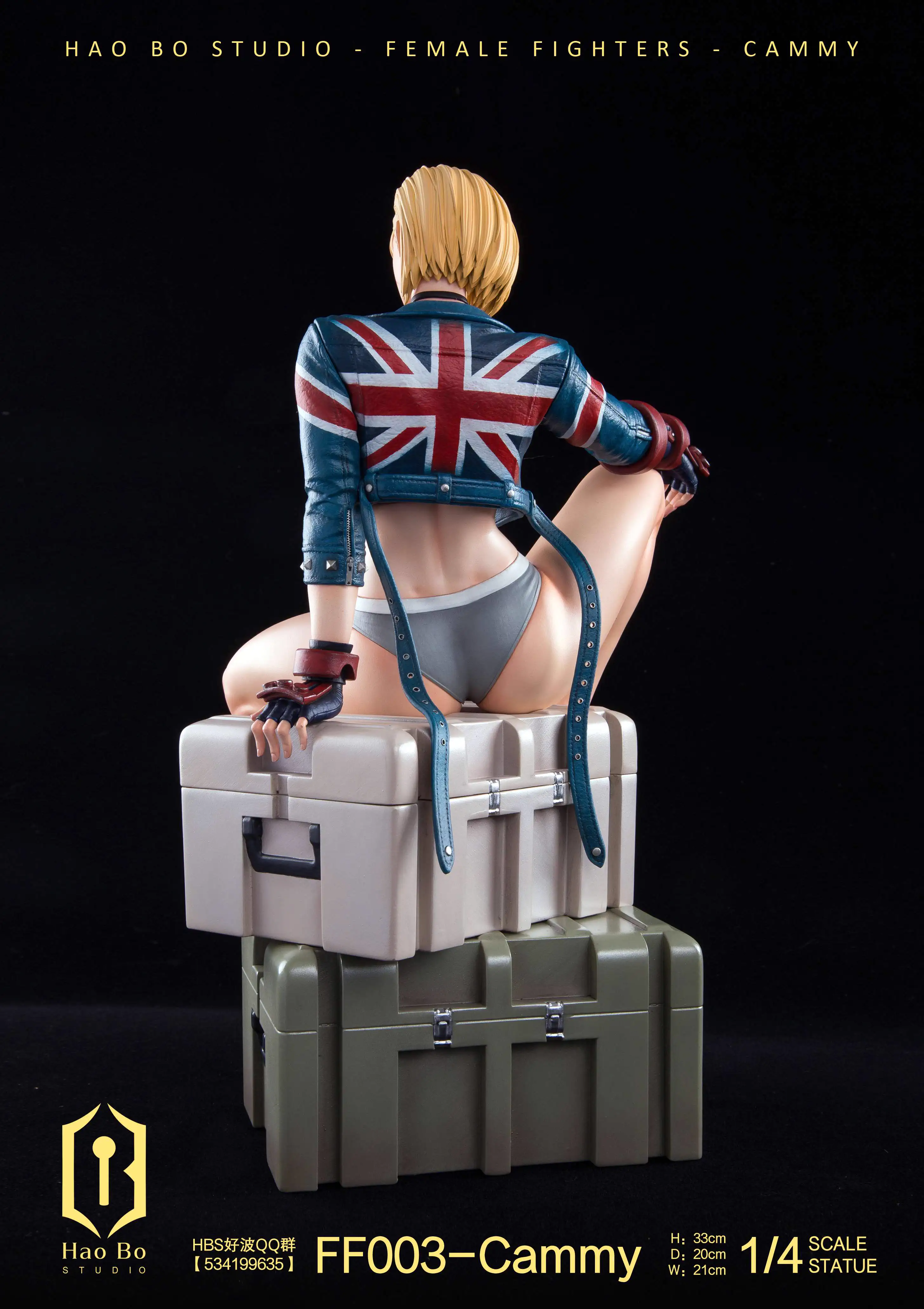 【Sold out】1/4 Scale FF003 Cammy-Street Fighter 6-HaoBo Studio