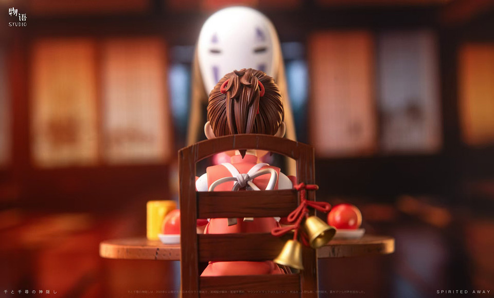 【Pre-sale】1/6 Scale Chihiro Ogino & Kaonashi-Studio Ghibli-WuYu Studio