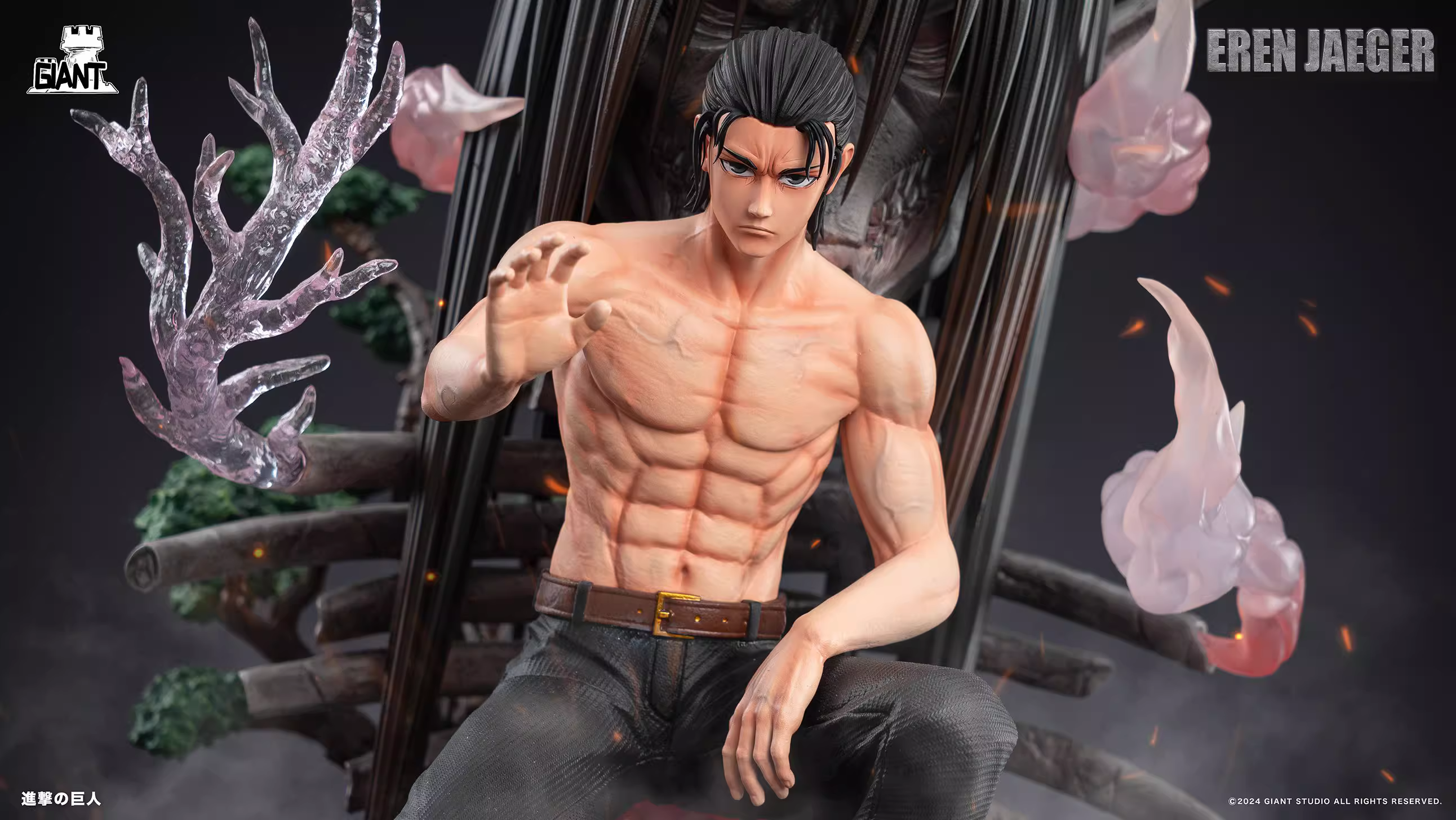 【Pre-sale】1/4 Scale Sitting Eren-Attack on Titan-Giant Studio