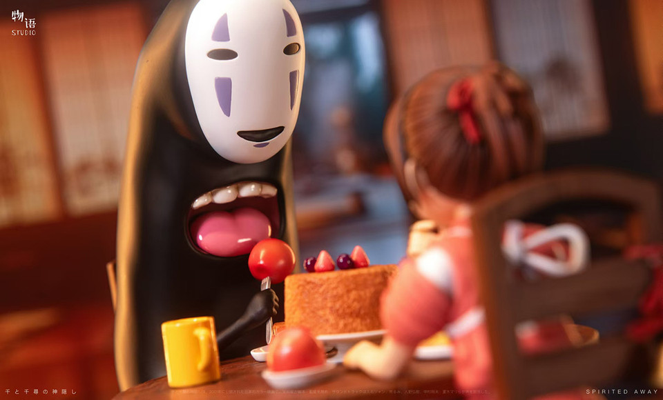 【Pre-sale】1/6 Scale Chihiro Ogino & Kaonashi-Studio Ghibli-WuYu Studio