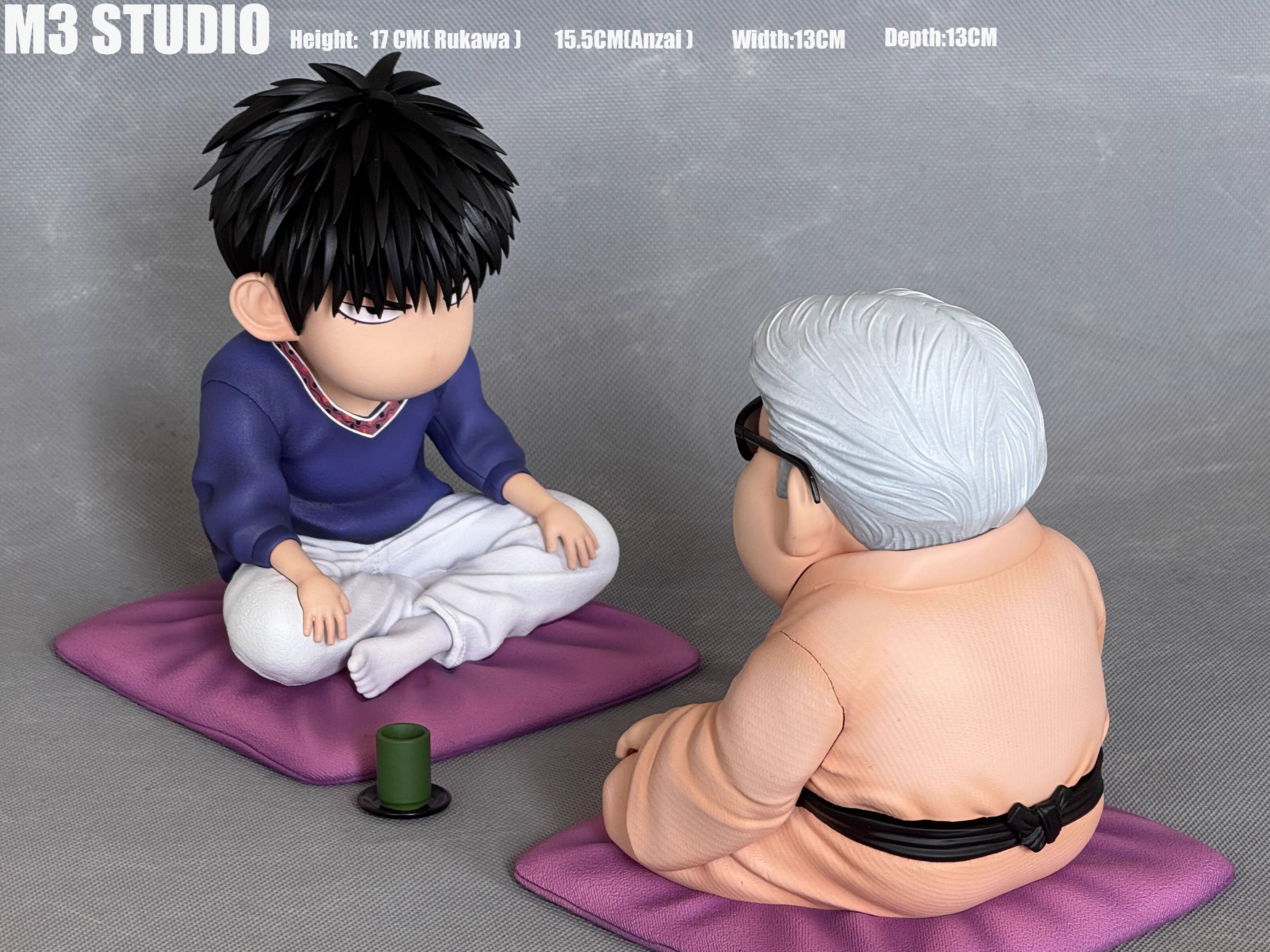 【Pre-sale】Q Version Rukawa Kaede & Mitsuyoshi Anzai-Slam Dunk-M3 Studio