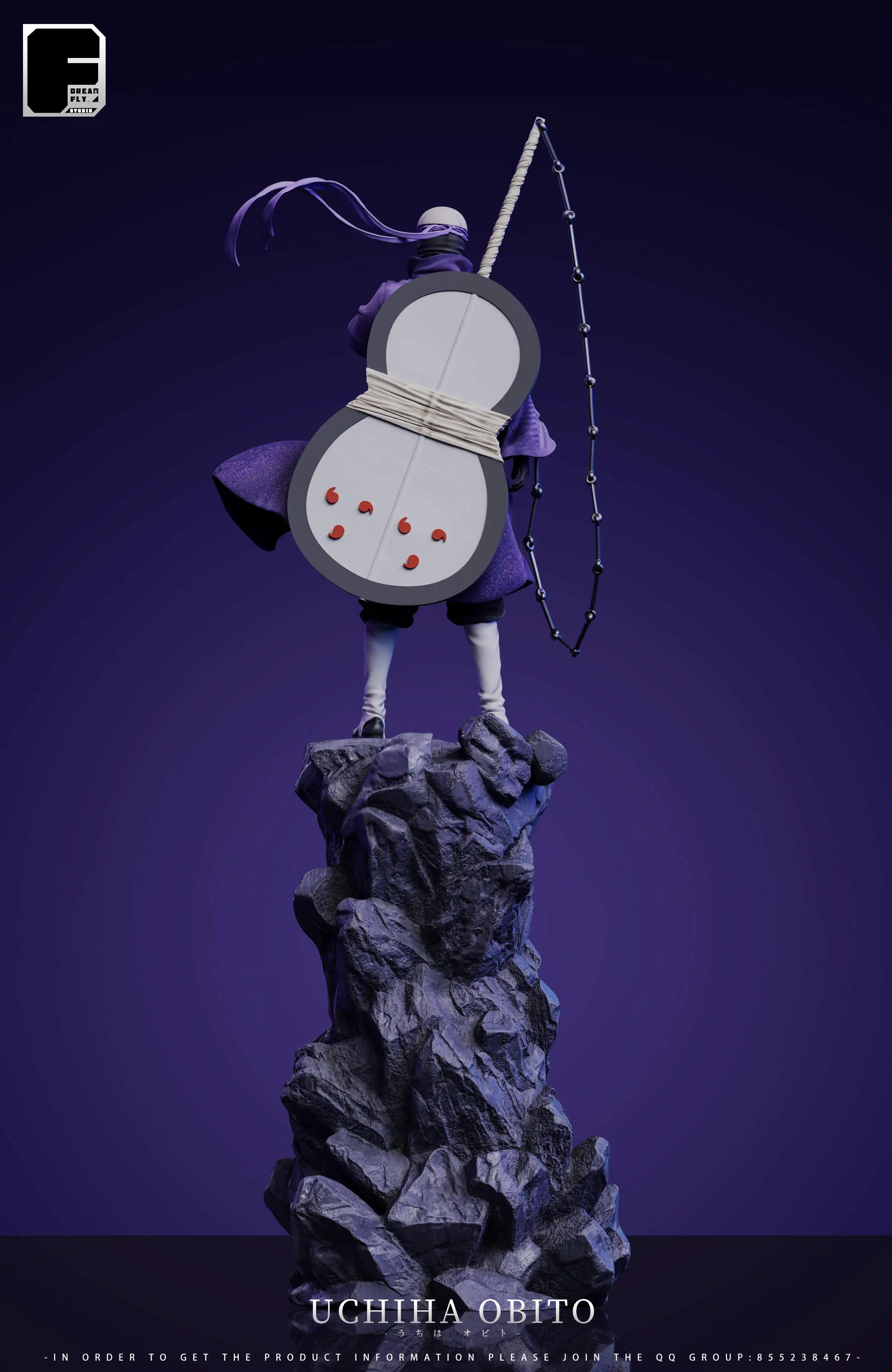 【Sold out】1/6 & 1/1 Scale Bust of Uchiha Obito-Dream Fly Studio