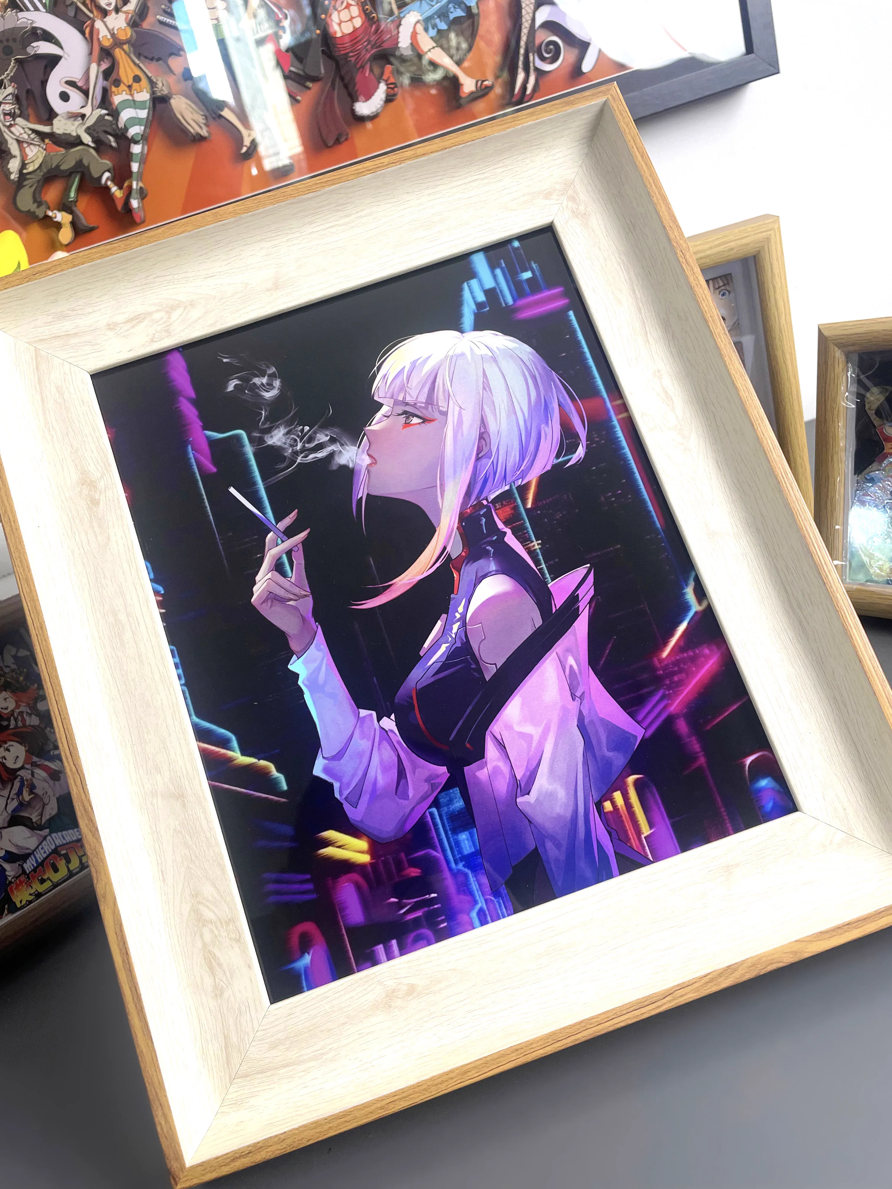 【In stock】Decorative Painting of Lucy-CYBERPUNK EDGERUNNERS-MOMO Studio