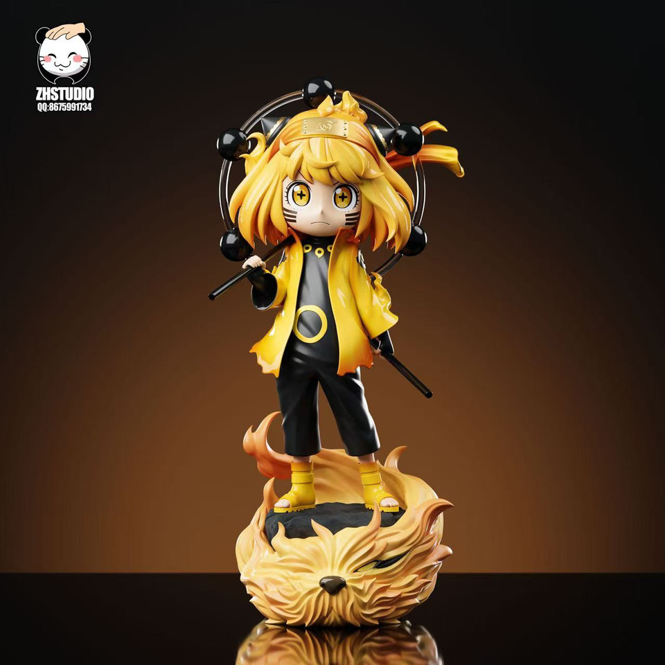 【Sold out】Anya cos Six Paths Senjutsu Uzumaki Naruto-ZH Studio