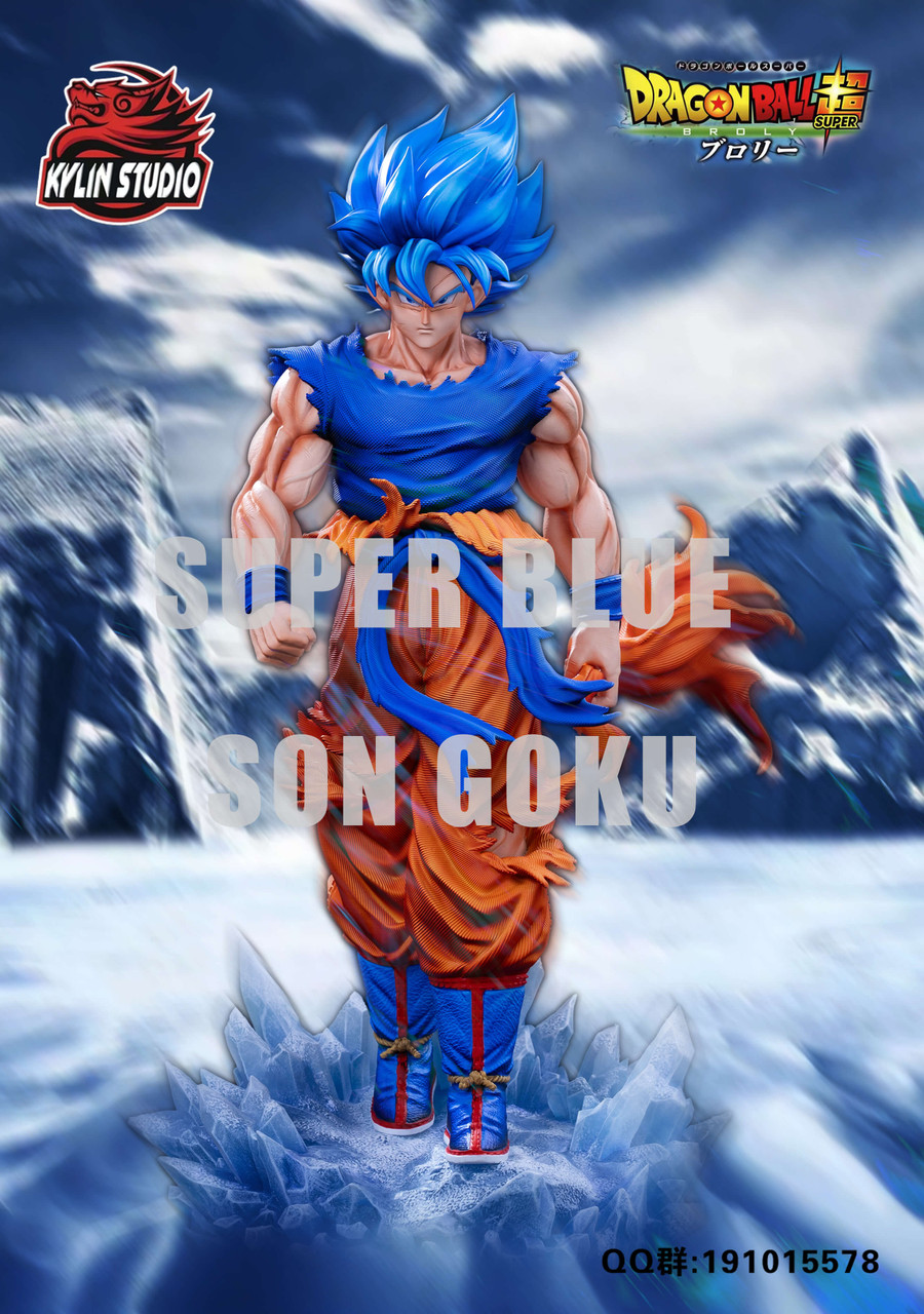【Pre-sale】1/4 & 1/6 Scale Super Blue Son Goku with LED-Kylin Studio