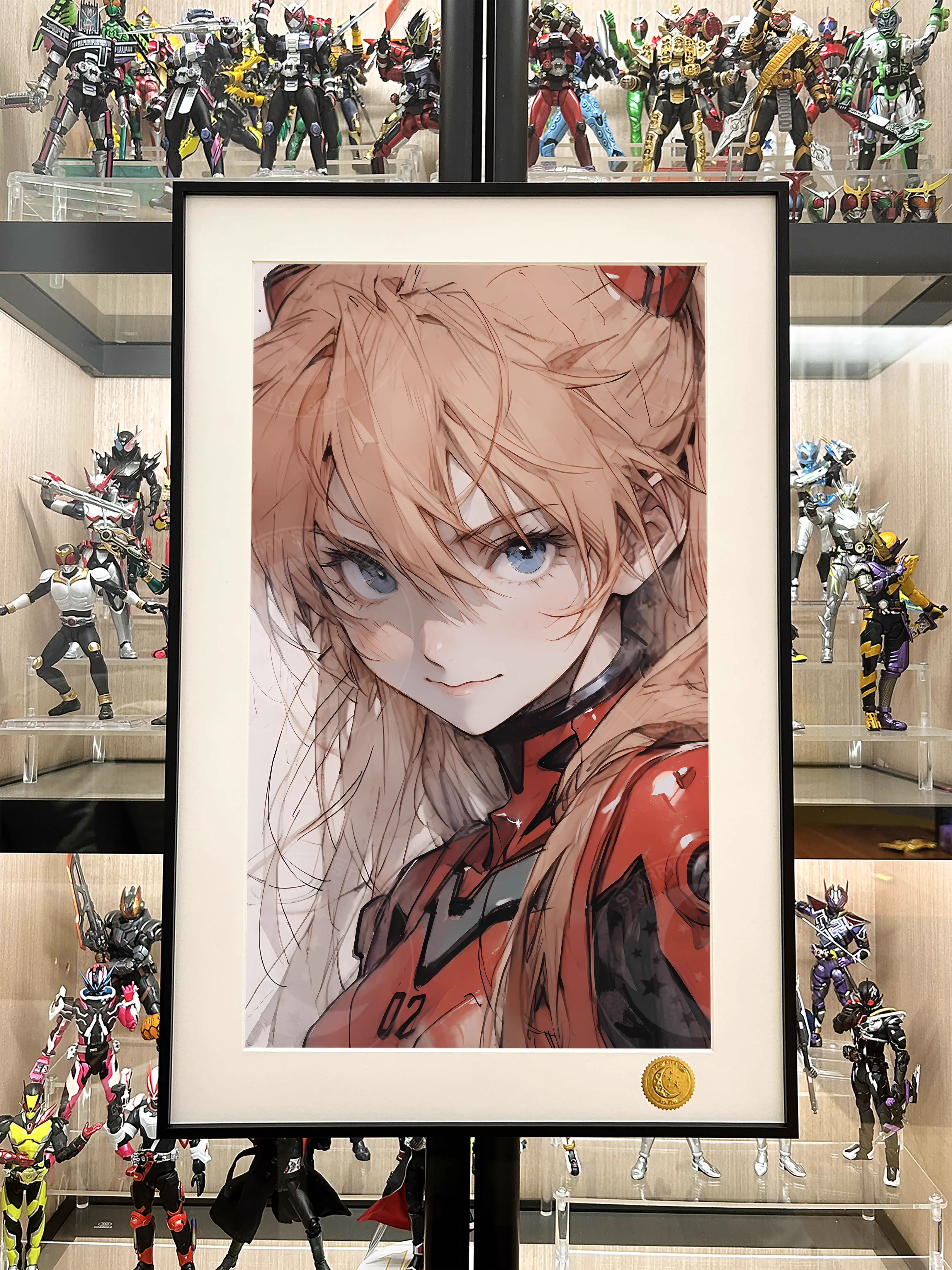 【Pre-sale】Decorative Painting of Asuka Langley Soryu-EVA-XingKong Studio