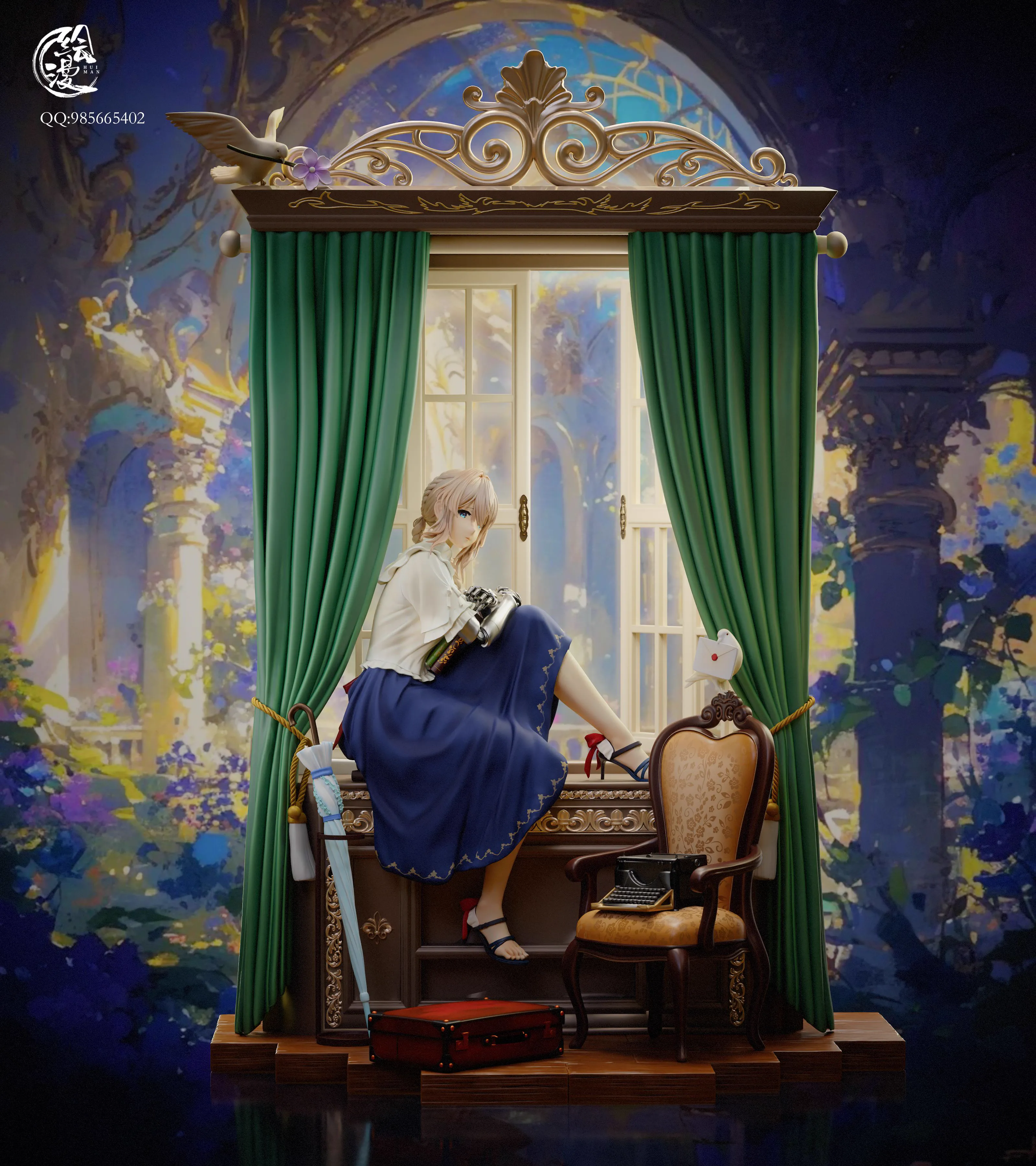 【Pre-sale】1/6 & 1/4 Scale Violet Evergarden–Violet Evergarden–HuiMan Studio