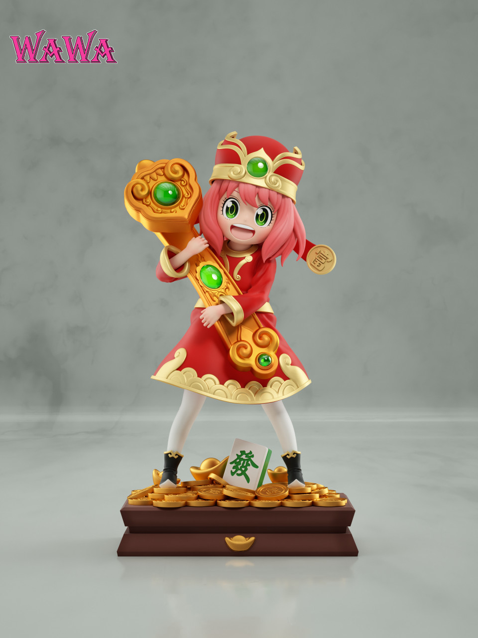 【Pre-sale】Anya God of Wealth Costume-WAWA Studio