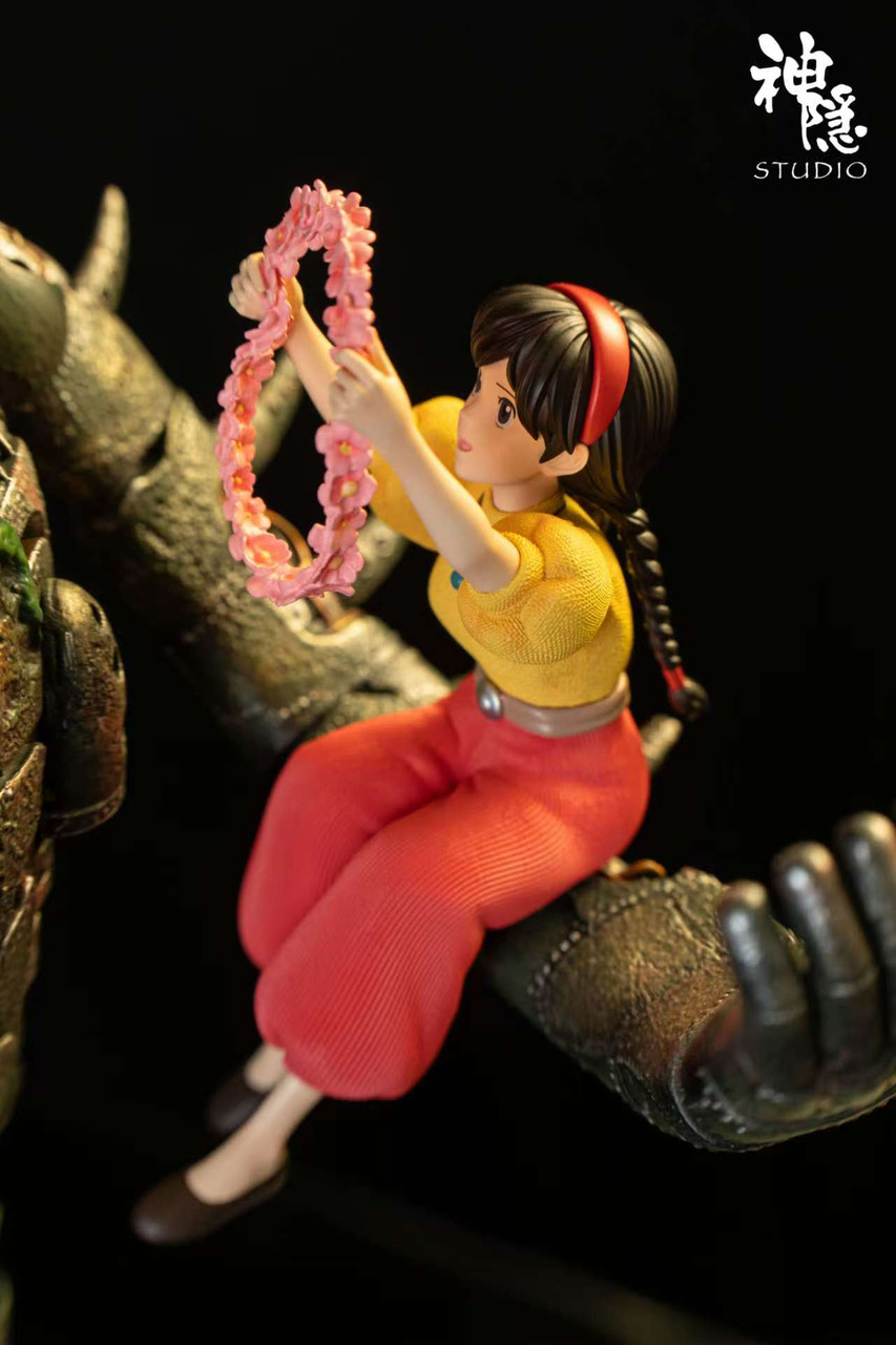 【In stock】Laputa & Sheeta with LED-Castle in the Sky-ShenYin Studio