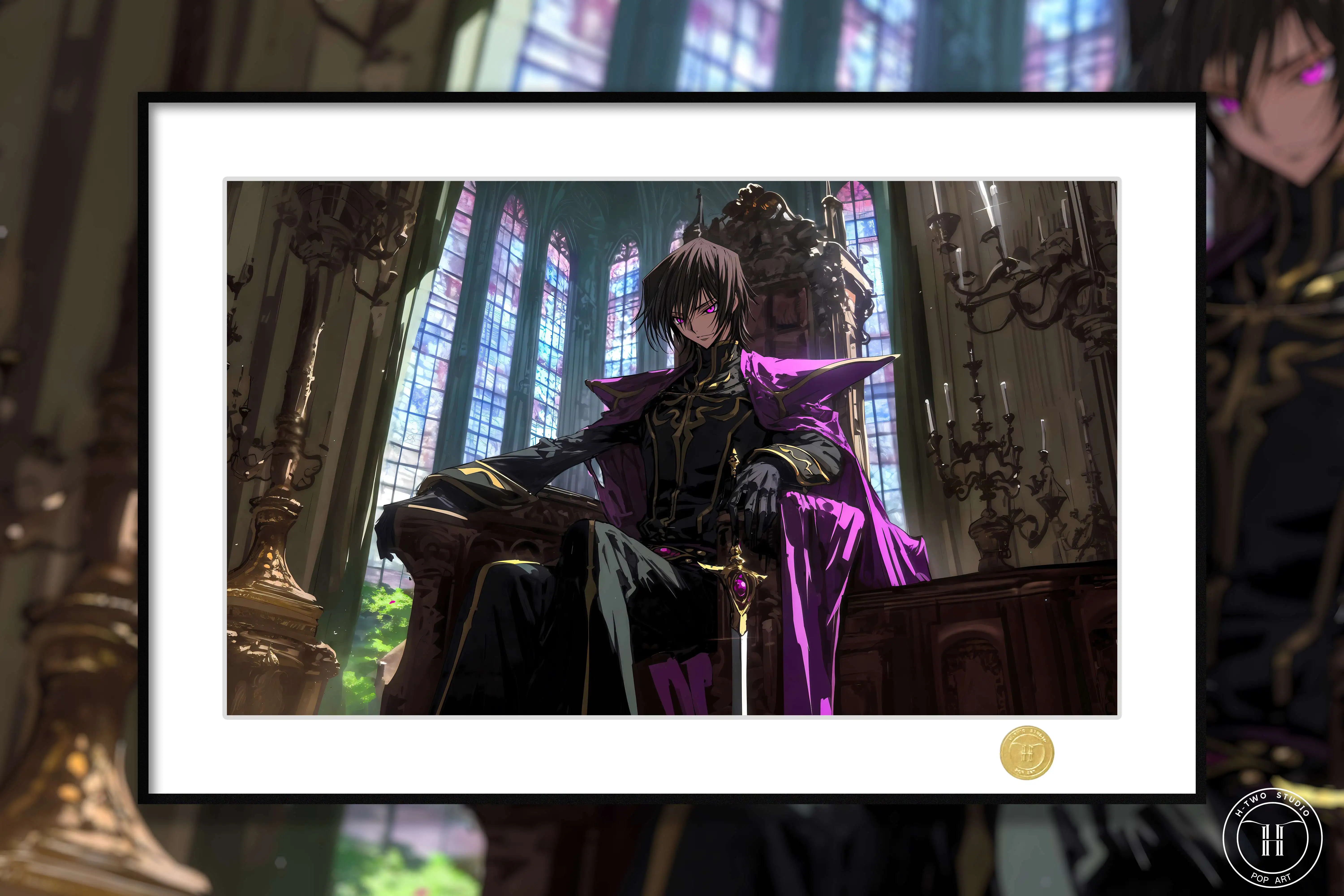 【Pre-sale】Decorative Painting of Lelouch Lamperouge-CODE GEASS Lelouch of the Rebellion-H2 Studio
