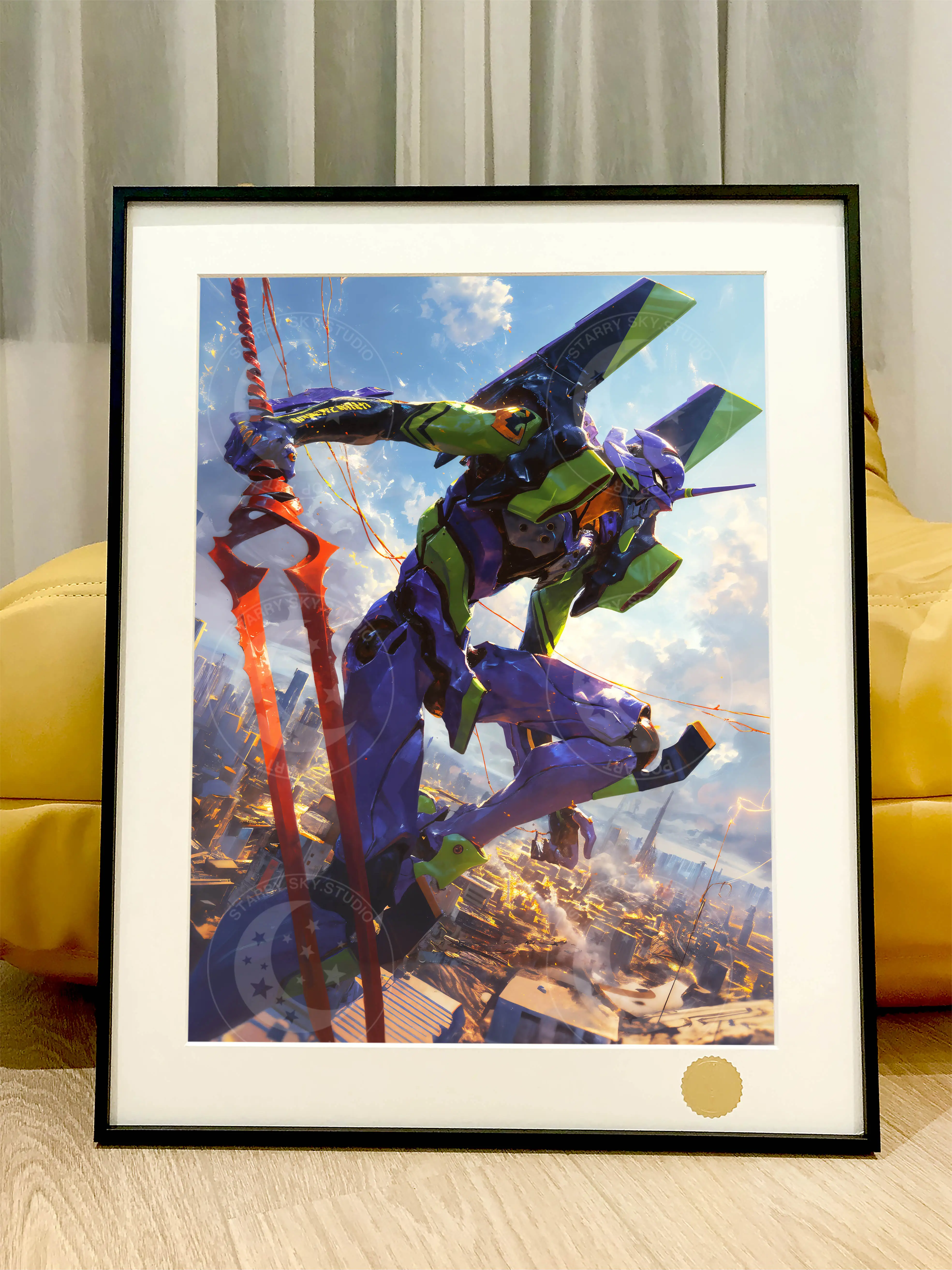 【Pre-sale】Decorative Painting of Evangelion Unit-01-EVA-XingKong Studio