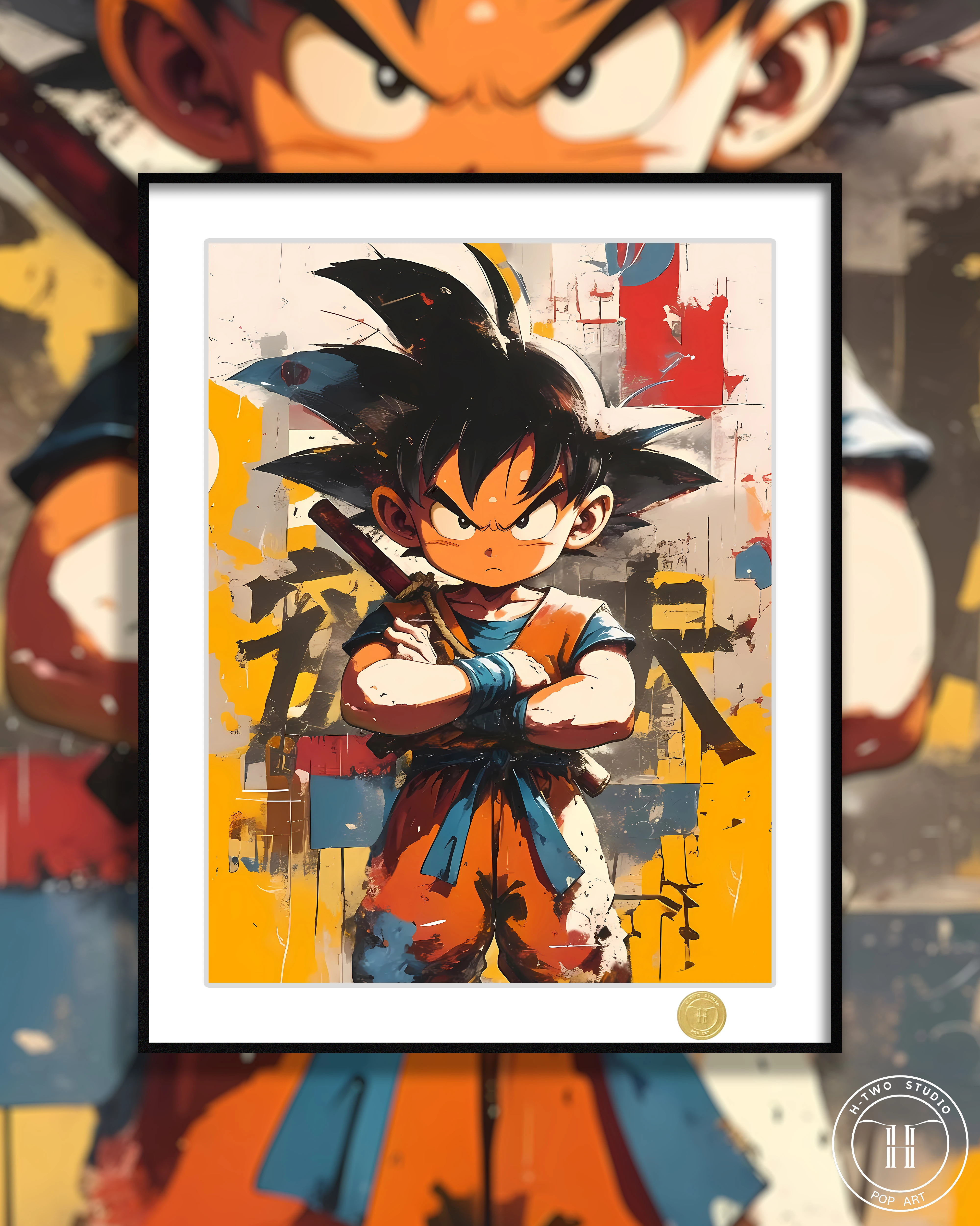 【Pre-sale】Decorative Painting of Son Goku-H2 Studio