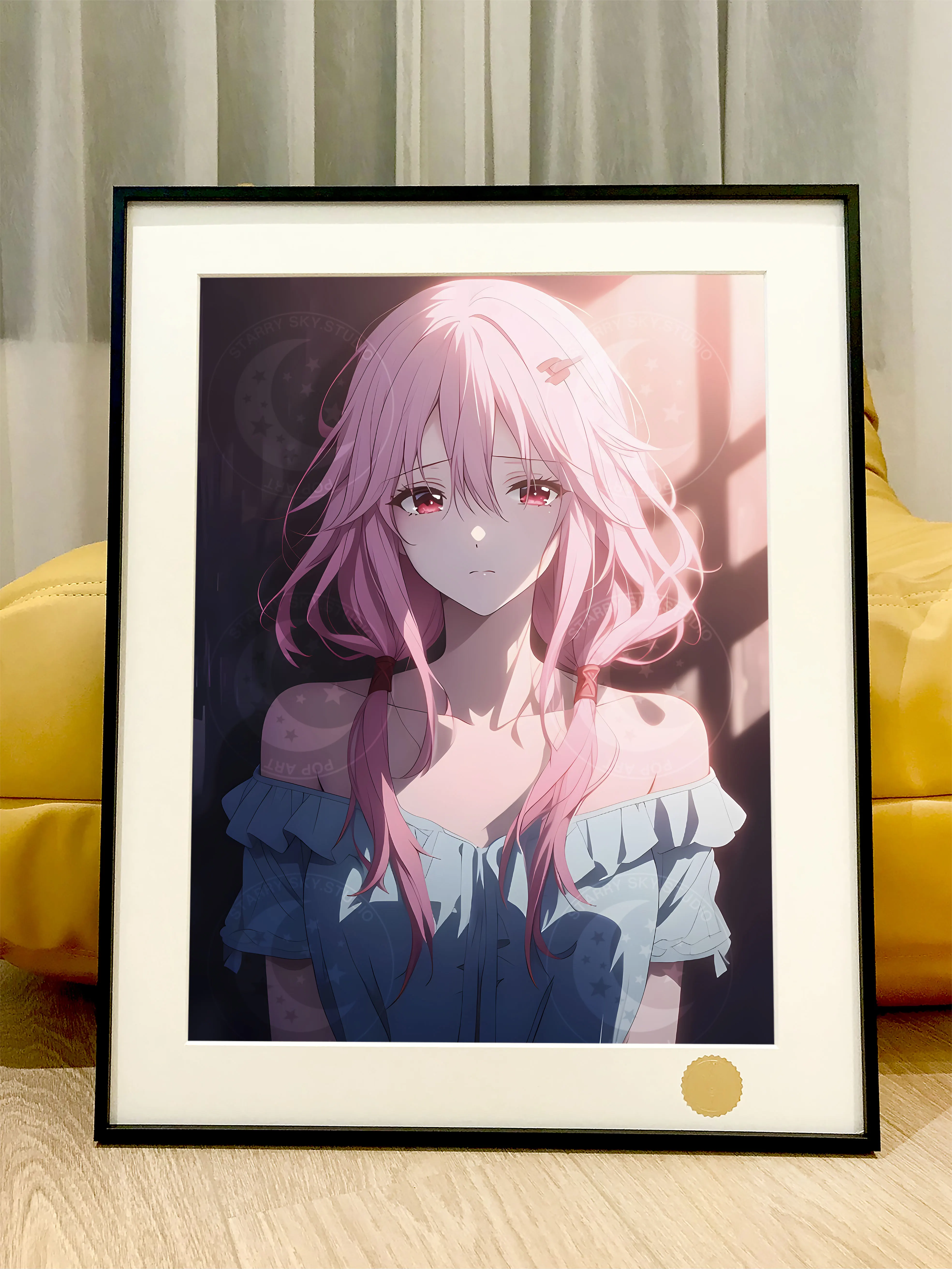 【Pre-sale】Decorative Painting of Yuzuriha Inori-Guilty Crown-XingKong Studio