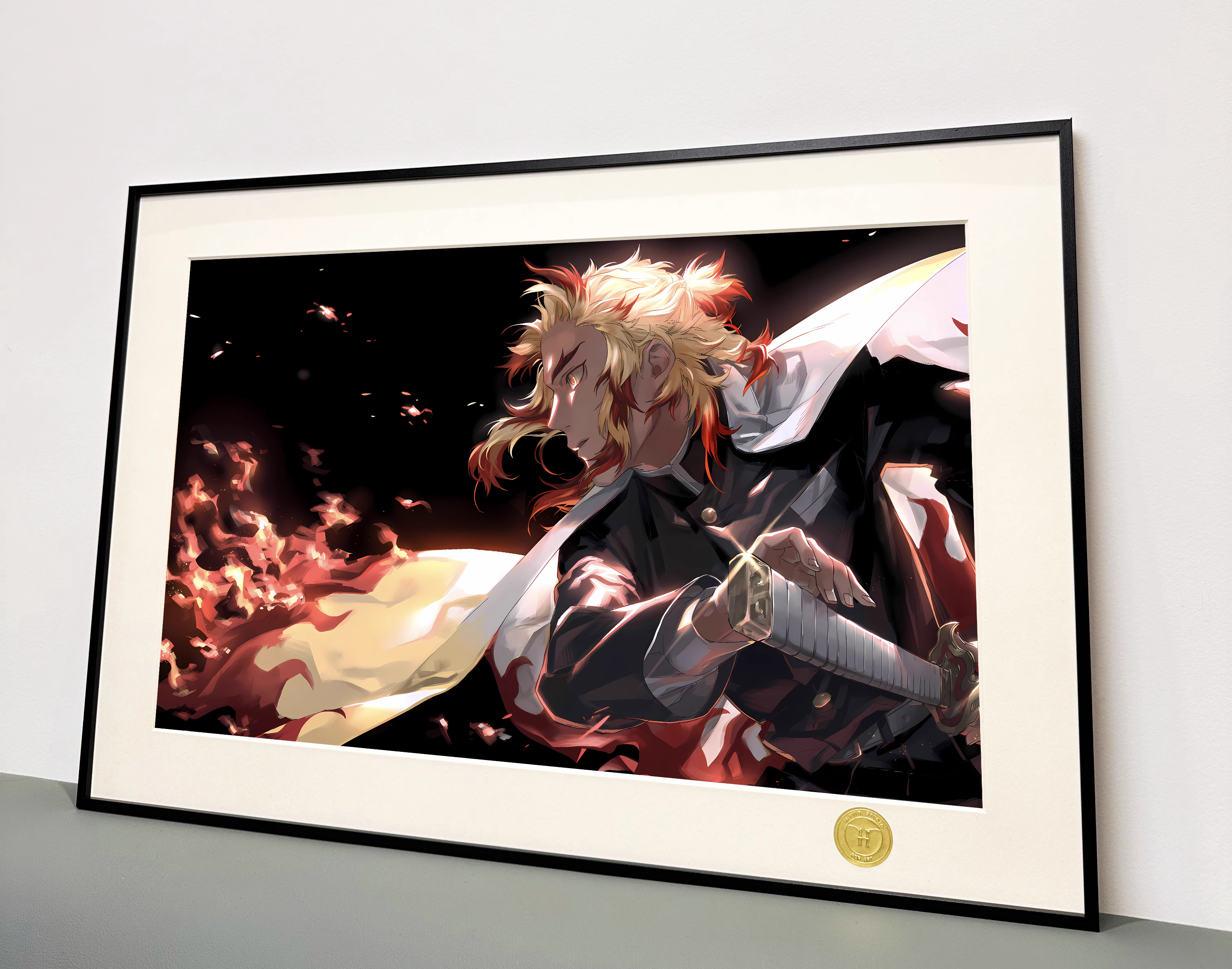 【Pre-sale】Decorative Painting of Rengoku Kyoujurou-H2 Studio