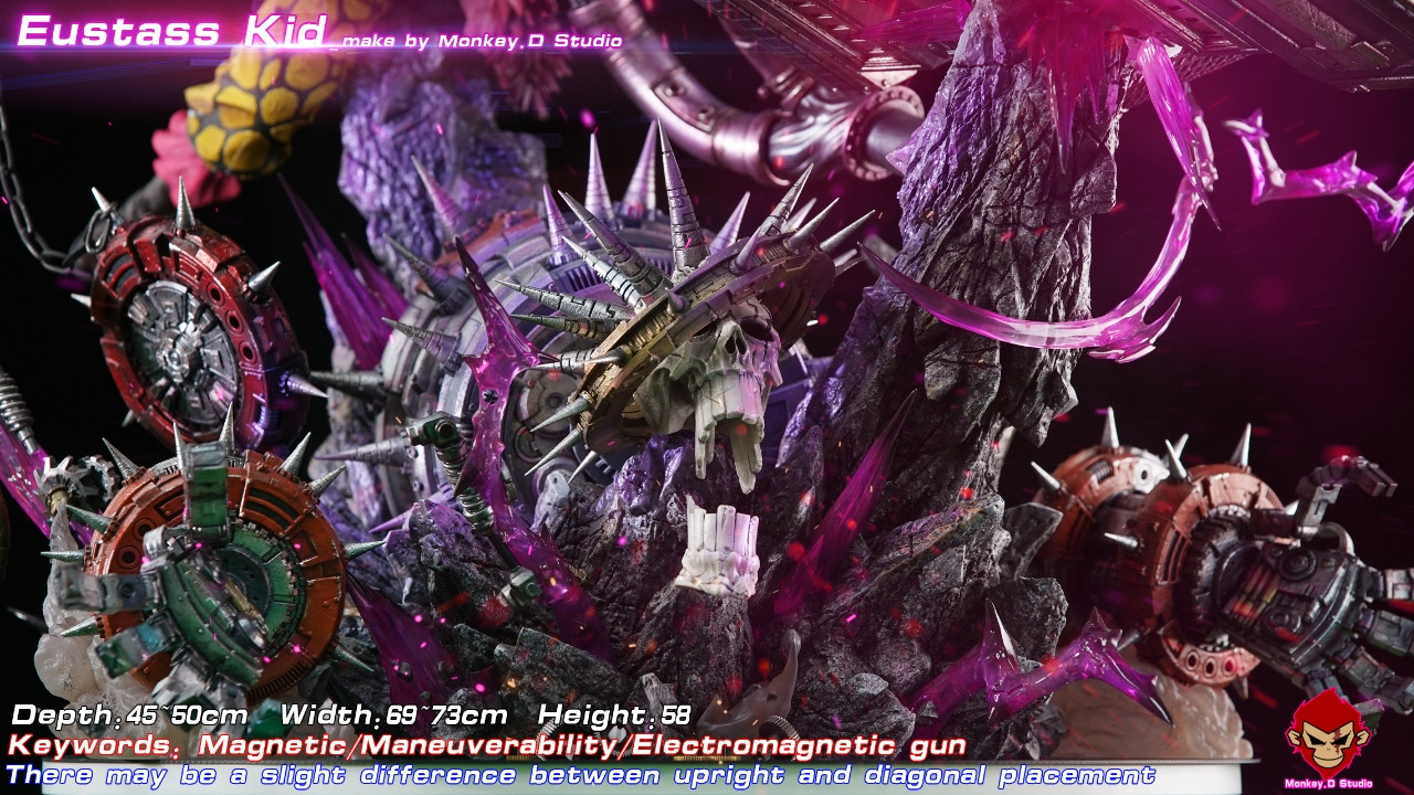 【Pre-sale】1/6 Scale EUSTASS KID with LED-Monkey D Studio