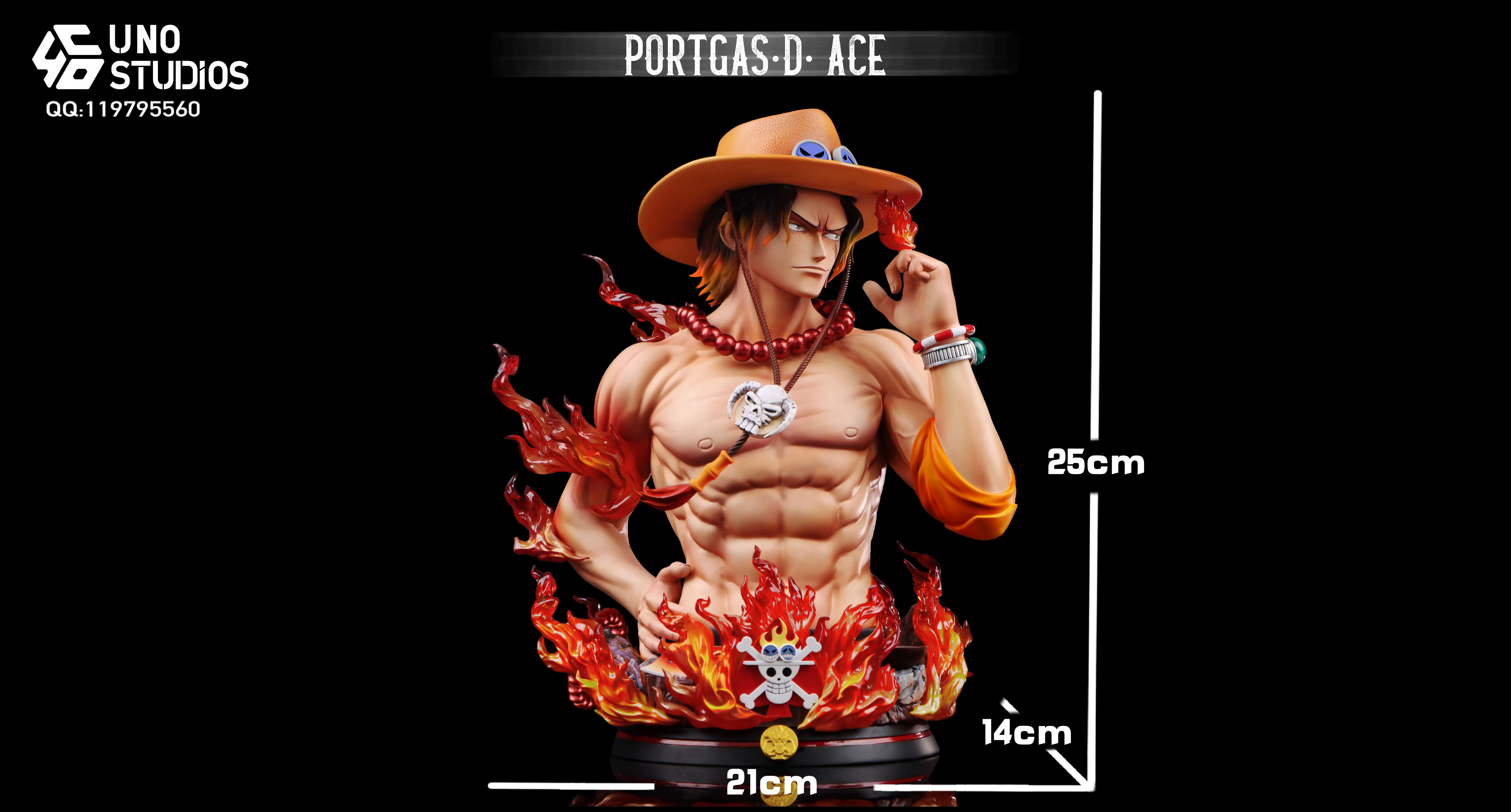 【Pre-sale】1/4 Scale Bust of Ace-UNO Studio