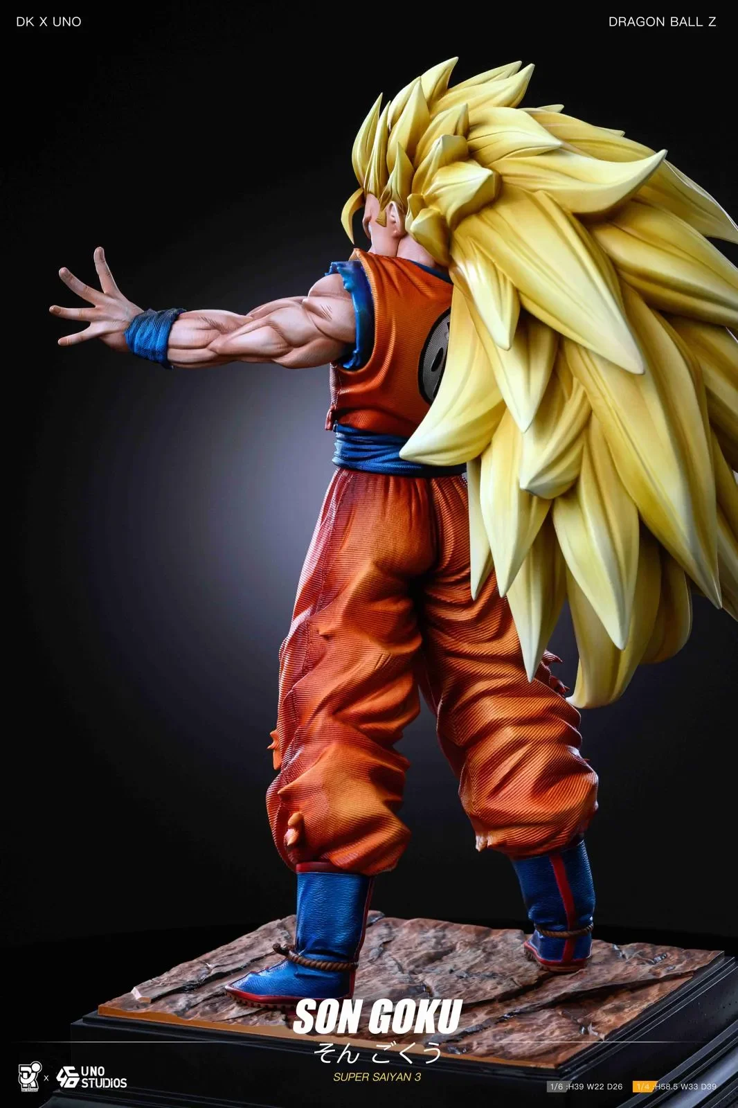 【Pre-sale】1/6 & 1/4 Scale Super Saiyan 3 Son Goku-DK Studio