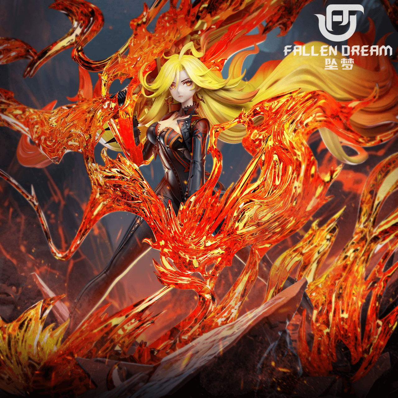 【Pre-sale】1/6 Scale Mavuika-Genshin Impact-Fallen Dream Studio