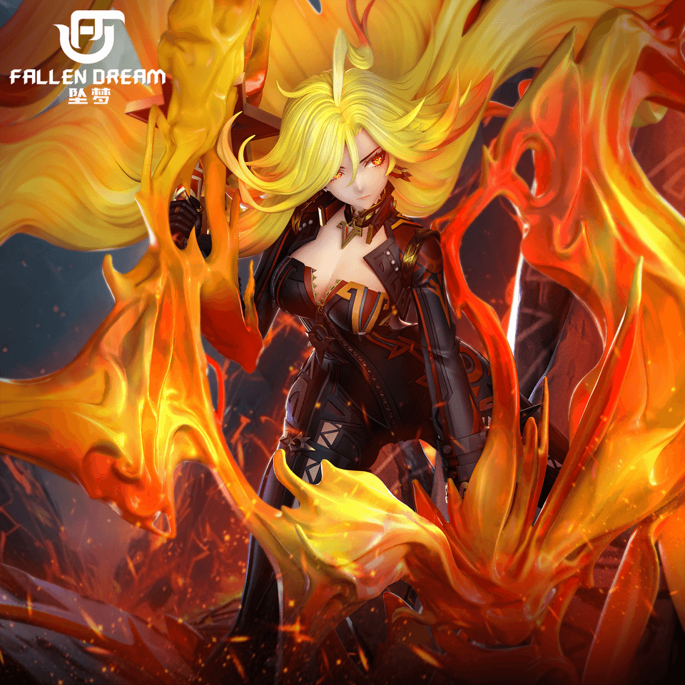 【Pre-sale】1/6 Scale Mavuika-Genshin Impact-Fallen Dream Studio