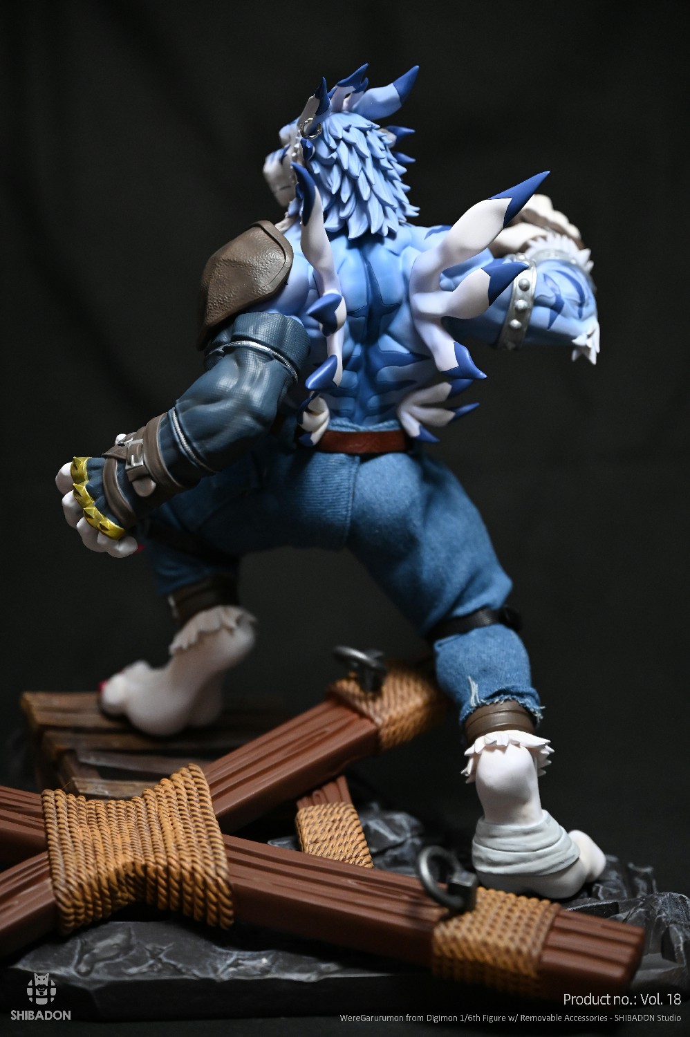 【Sold out】2025-01 Garurumon-Digimon Adventure-Shibadon Studio