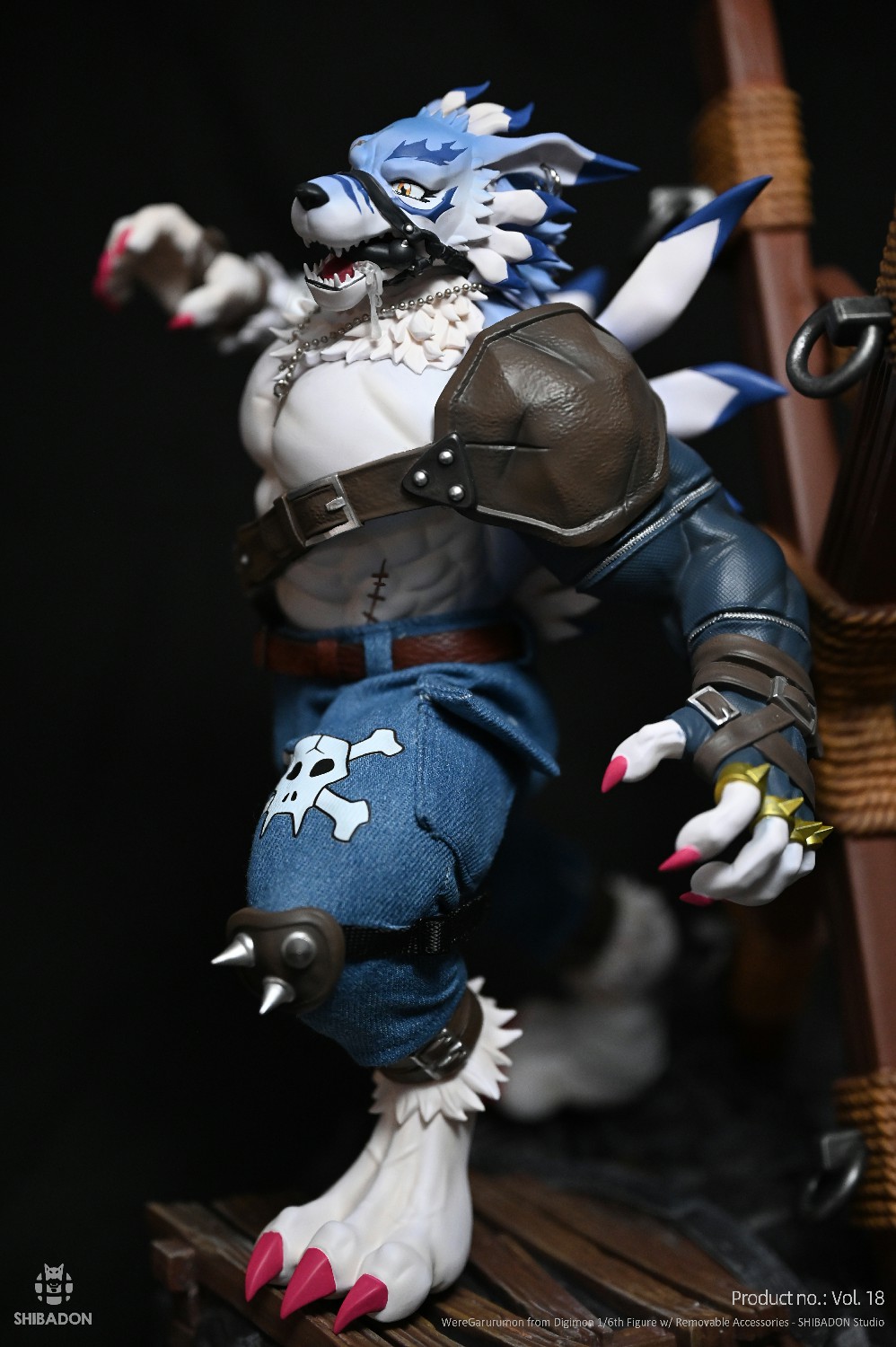 【Sold out】2025-01 Garurumon-Digimon Adventure-Shibadon Studio
