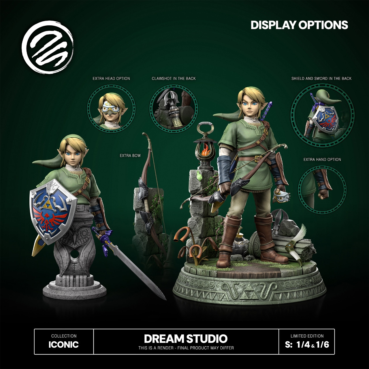 【Pre-sale】1/4 & 1/6 Scale Link TP-The Legend of Zelda-Dream Studio
