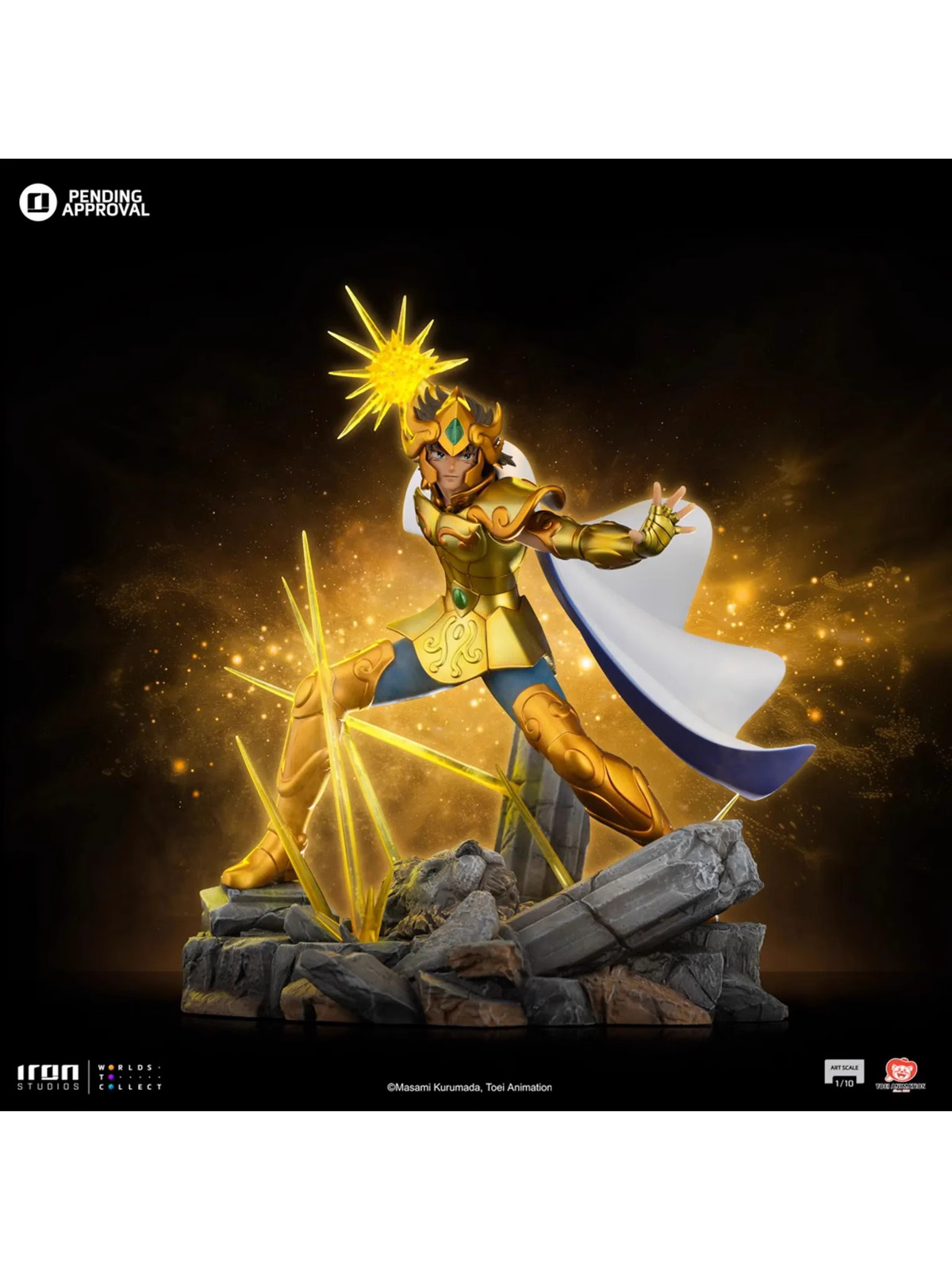 【Pre-sale】1/10 Scale Aiolia-Saint Seiya-Iron Studios