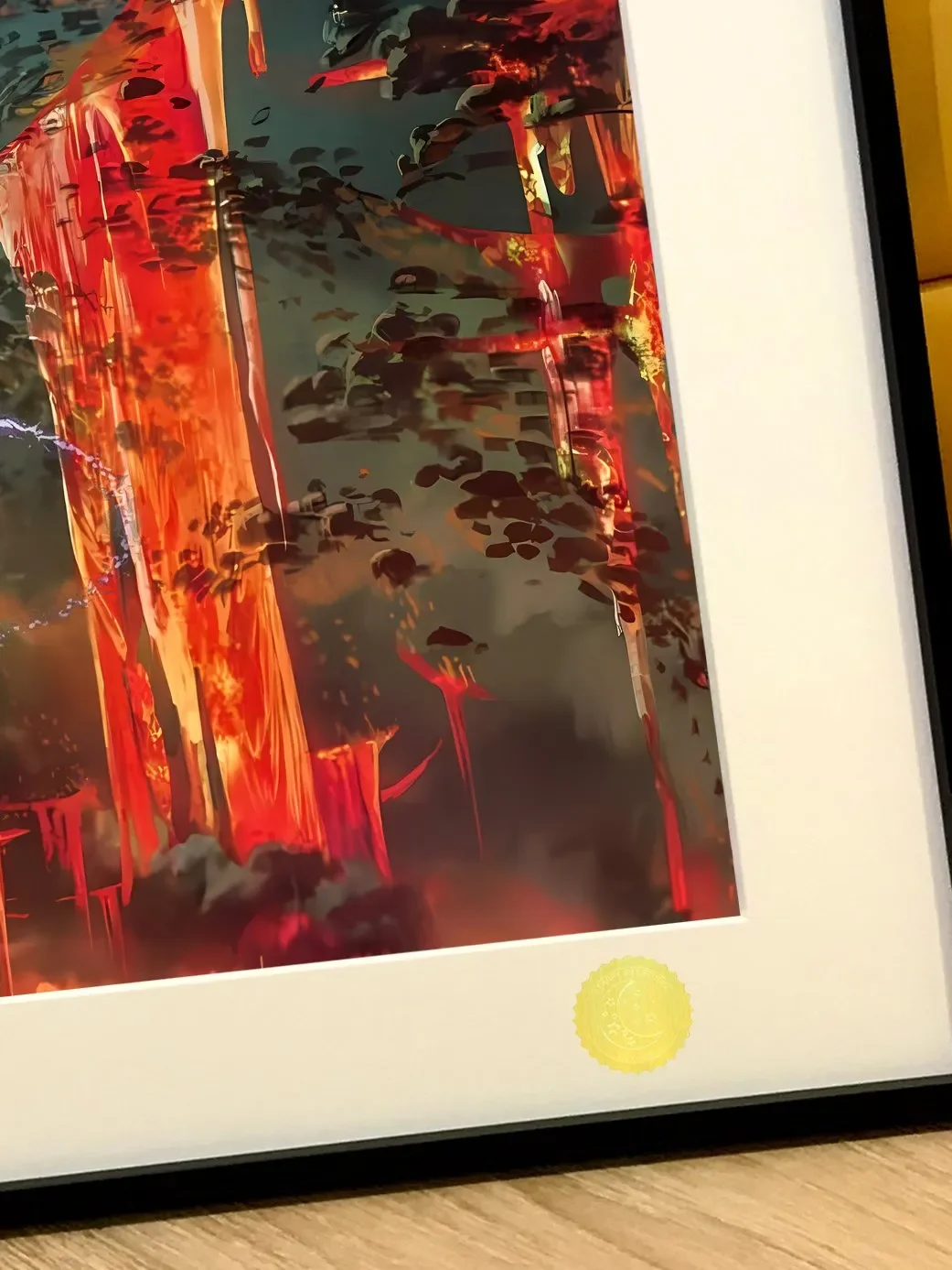 【Pre-sale】Decorative Painting of Shen Gongbao Fights Three Dragons-Ne Zha 2-XingKong Studio