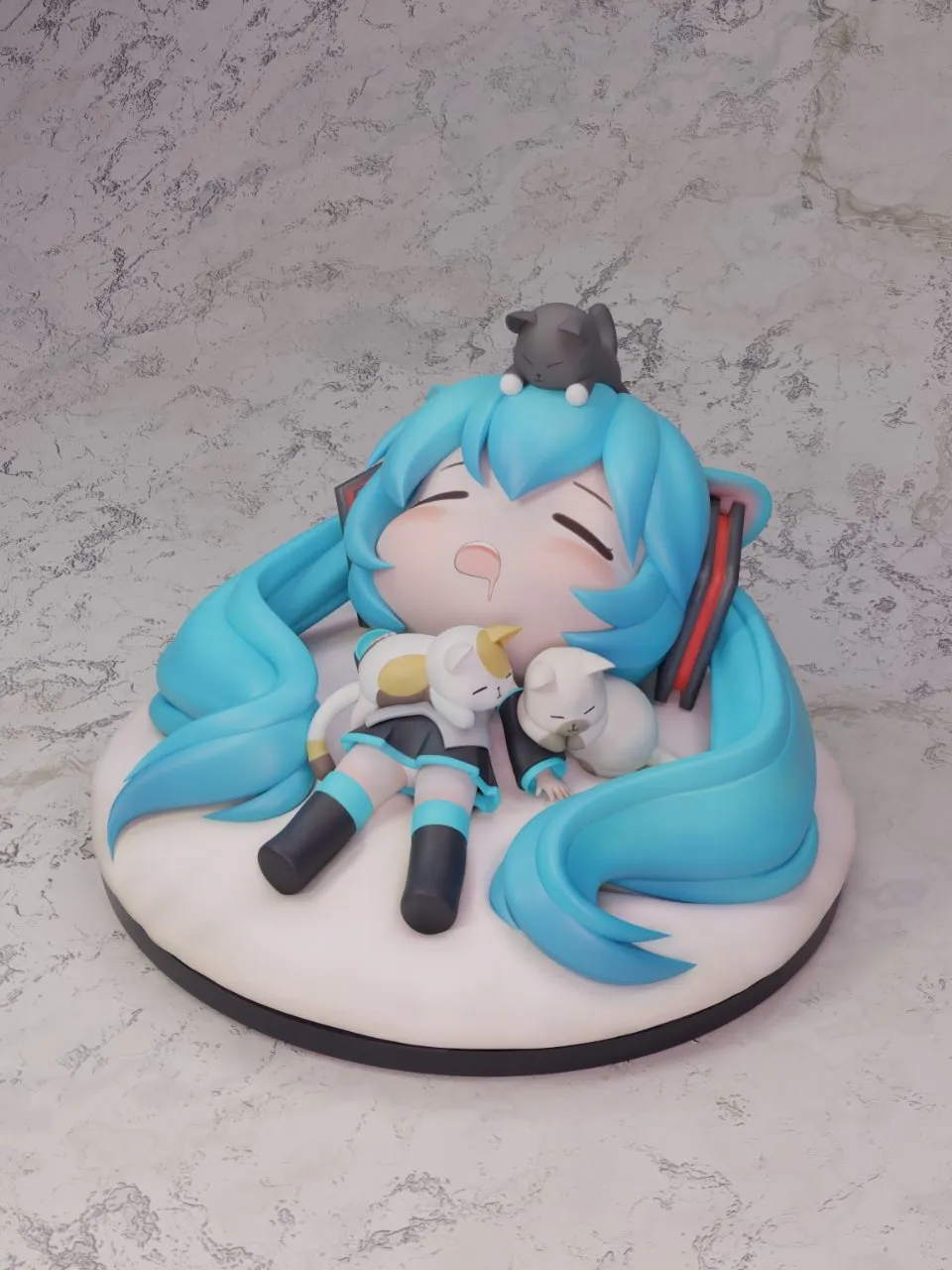【Pre-sale】Chibi Ver. Cat Hatsune Miku-VOCALOID-ChaoShe Studio